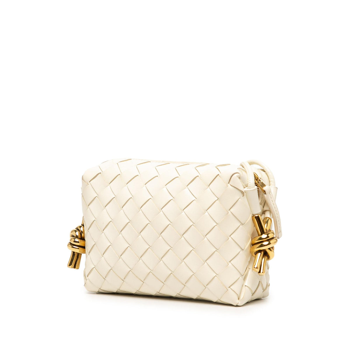Bottega Veneta Mini Nappa Intrecciato Loop Camera Bag