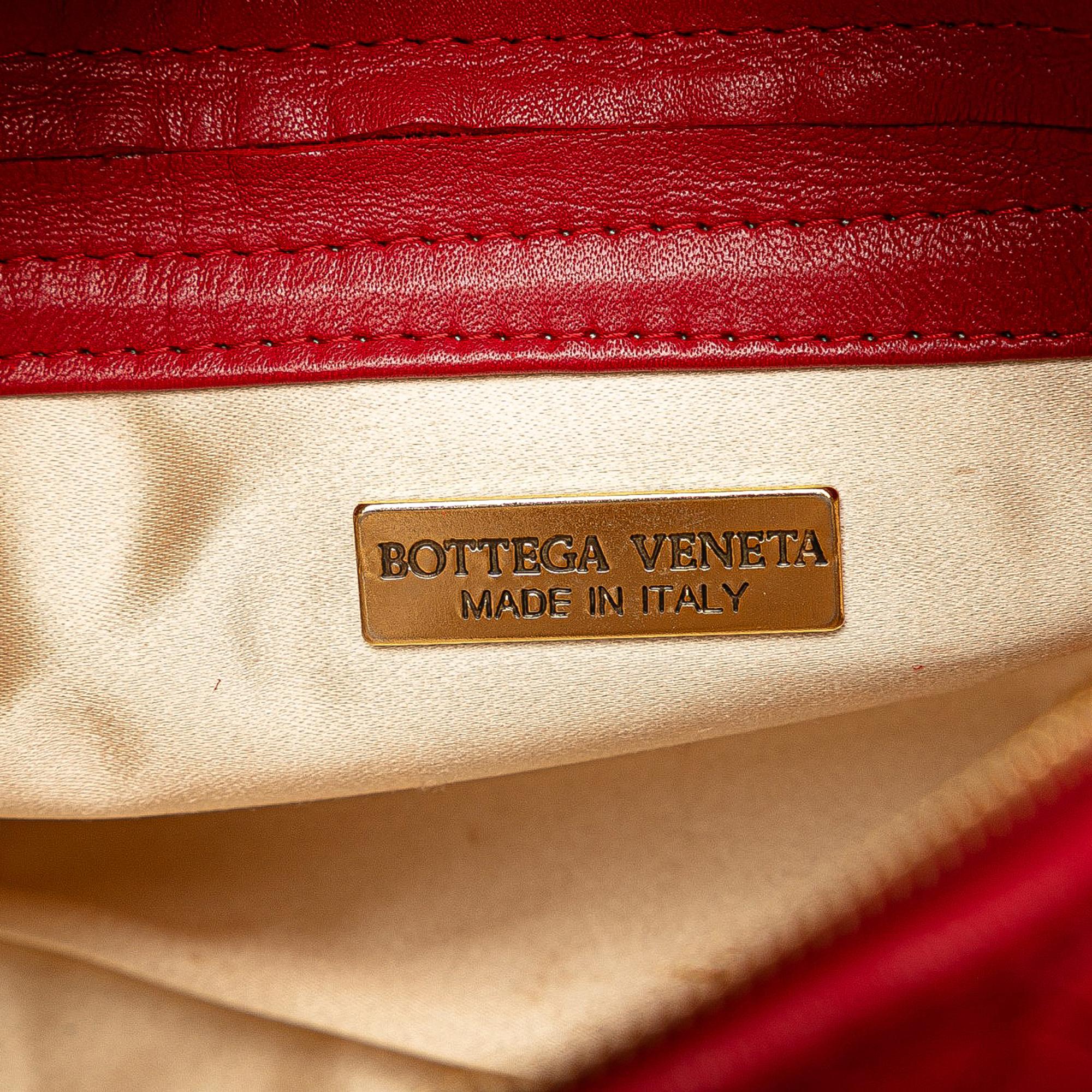 Bottega Veneta Mini Nappa Intrecciato Nodini Crossbody