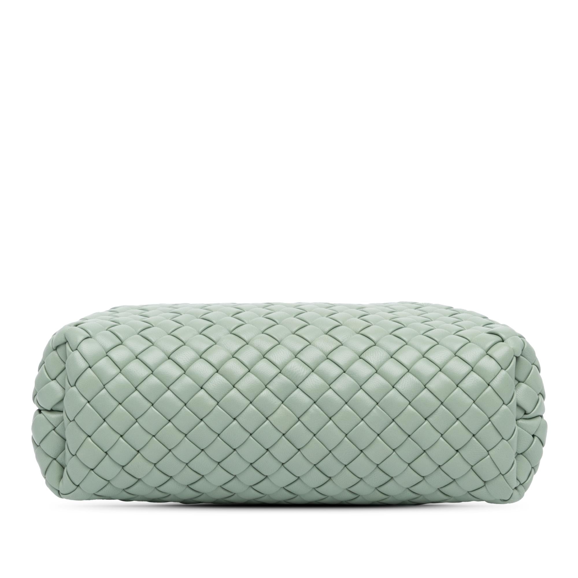 Bottega Veneta Mini Nappa Intrecciato Padded The Handle Satchel (SHG-PCibeE)