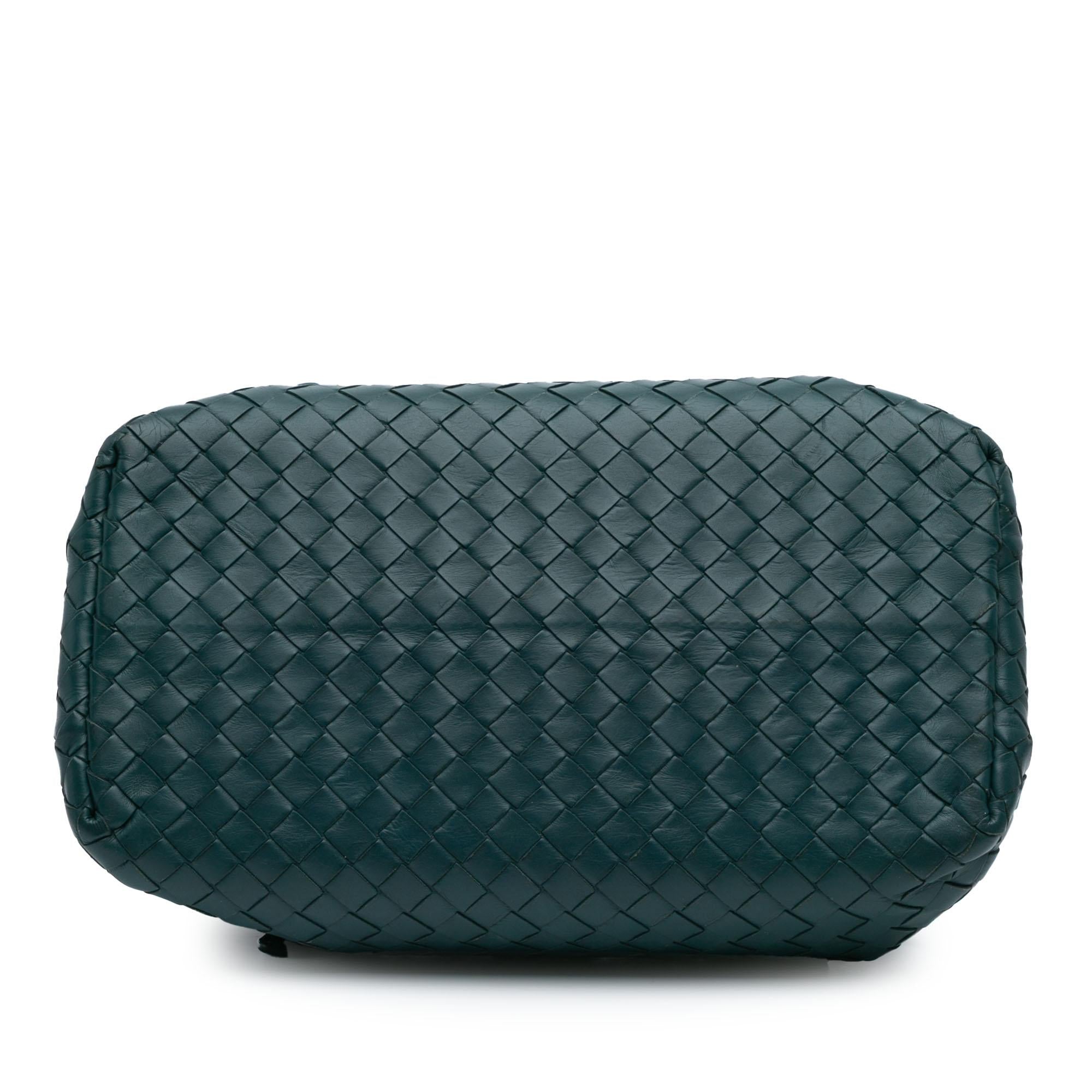 Bottega Veneta Mini Nappa Intrecciato Roma Satchel