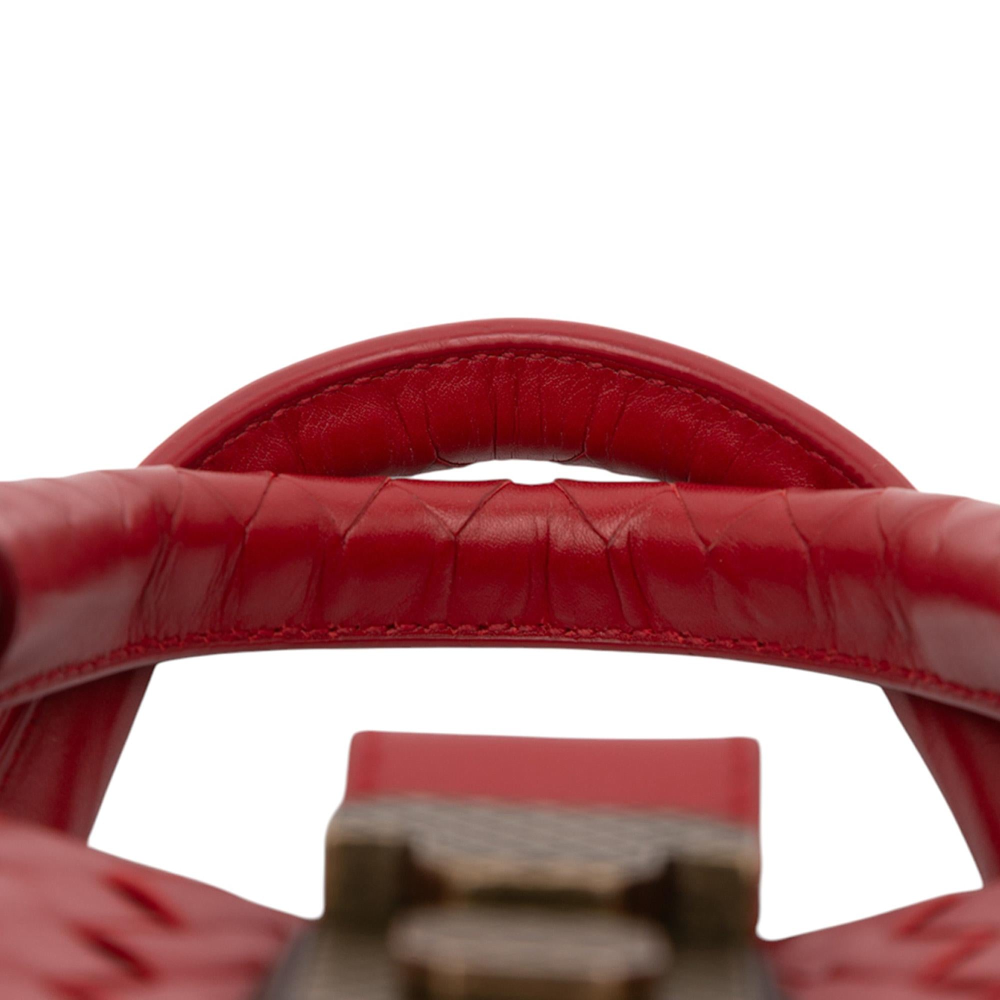 Bottega Veneta Mini Nappa Intrecciato Roma Satchel