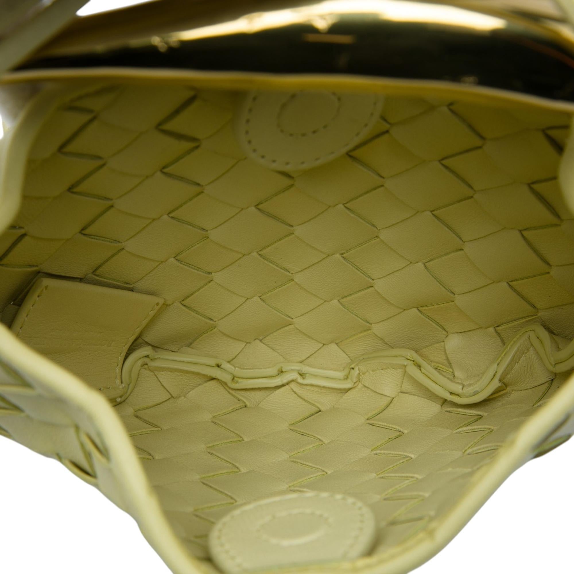 Bottega Veneta Mini Nappa Intrecciato Sardine
