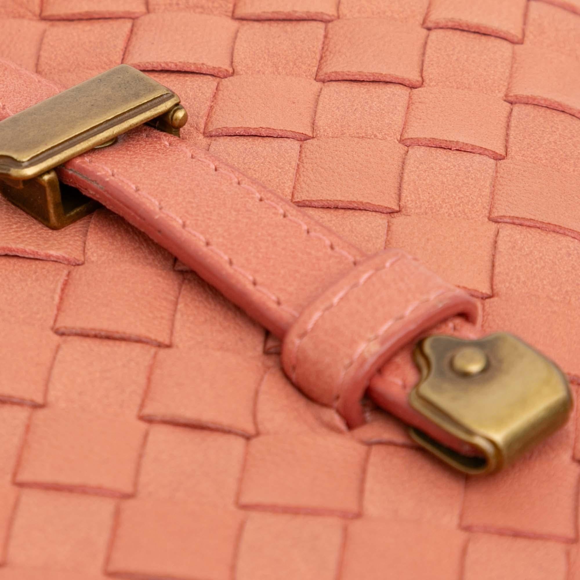 Bottega Veneta Mini Nappa Intrecciato Shopper Tote