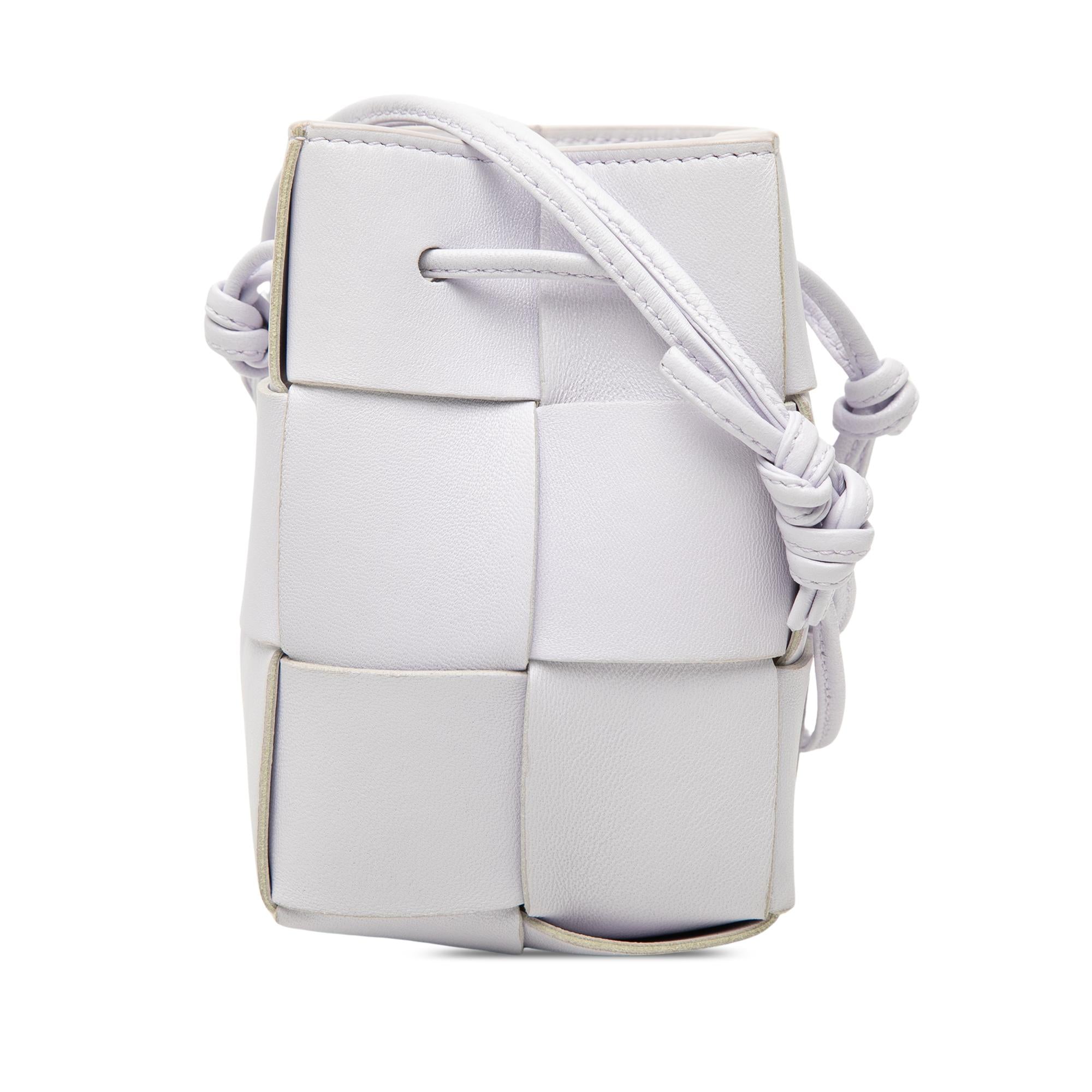 Bottega Veneta Mini Nappa Maxi Intrecciato Cassette Bucket Bag