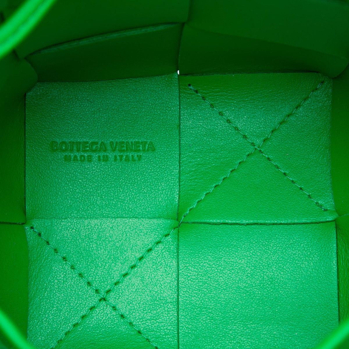 Bottega Veneta Mini Nappa Maxi Intrecciato Cassette Bucket Bag