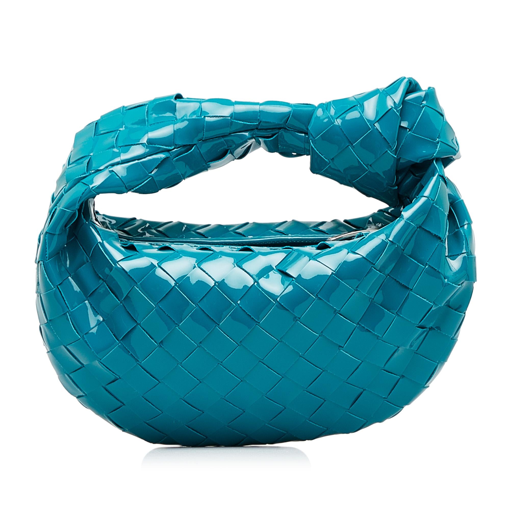 Bottega Veneta Mini Patent Intrecciato Jodie (SHG-afIm96)