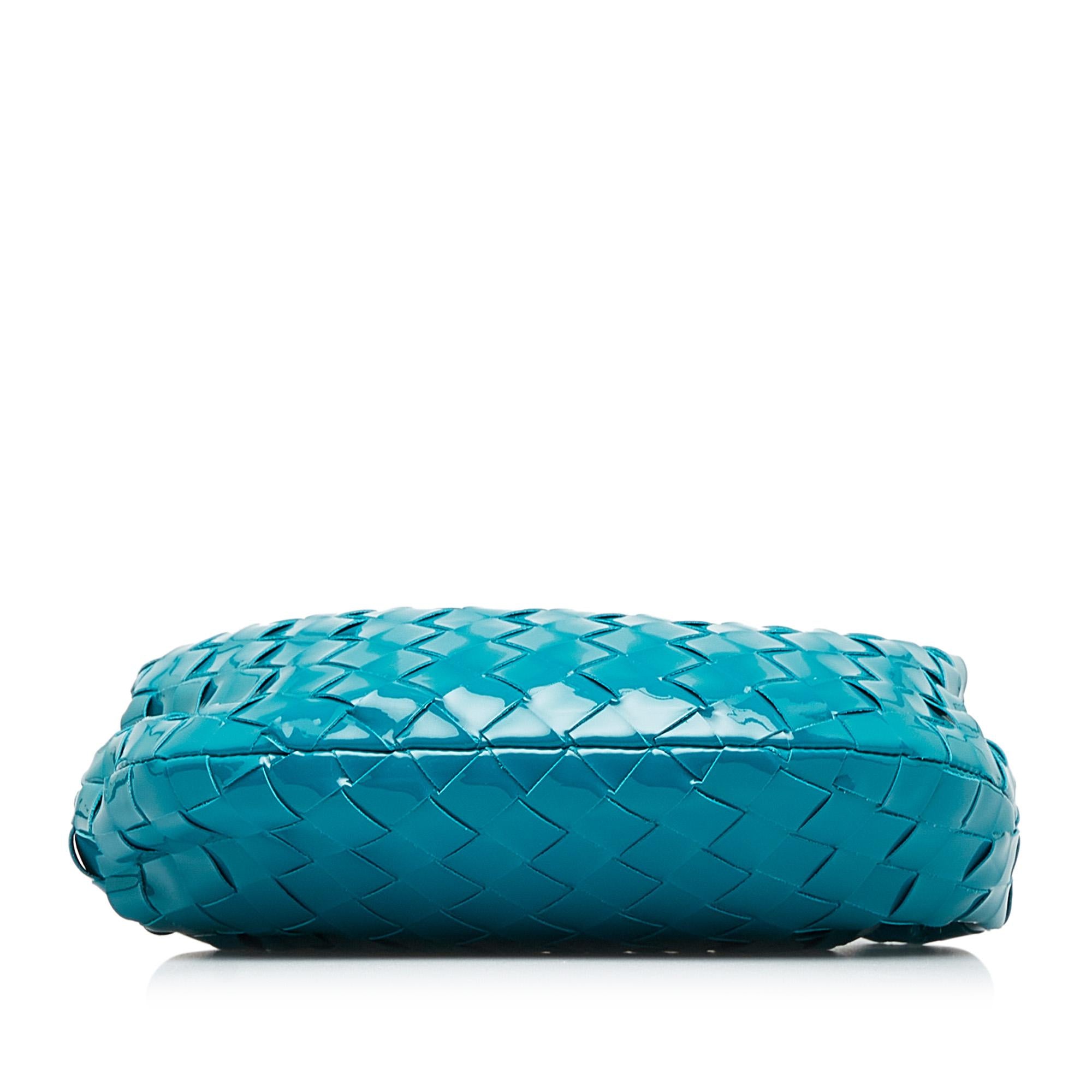 Bottega Veneta Mini Patent Intrecciato Jodie (SHG-afIm96)