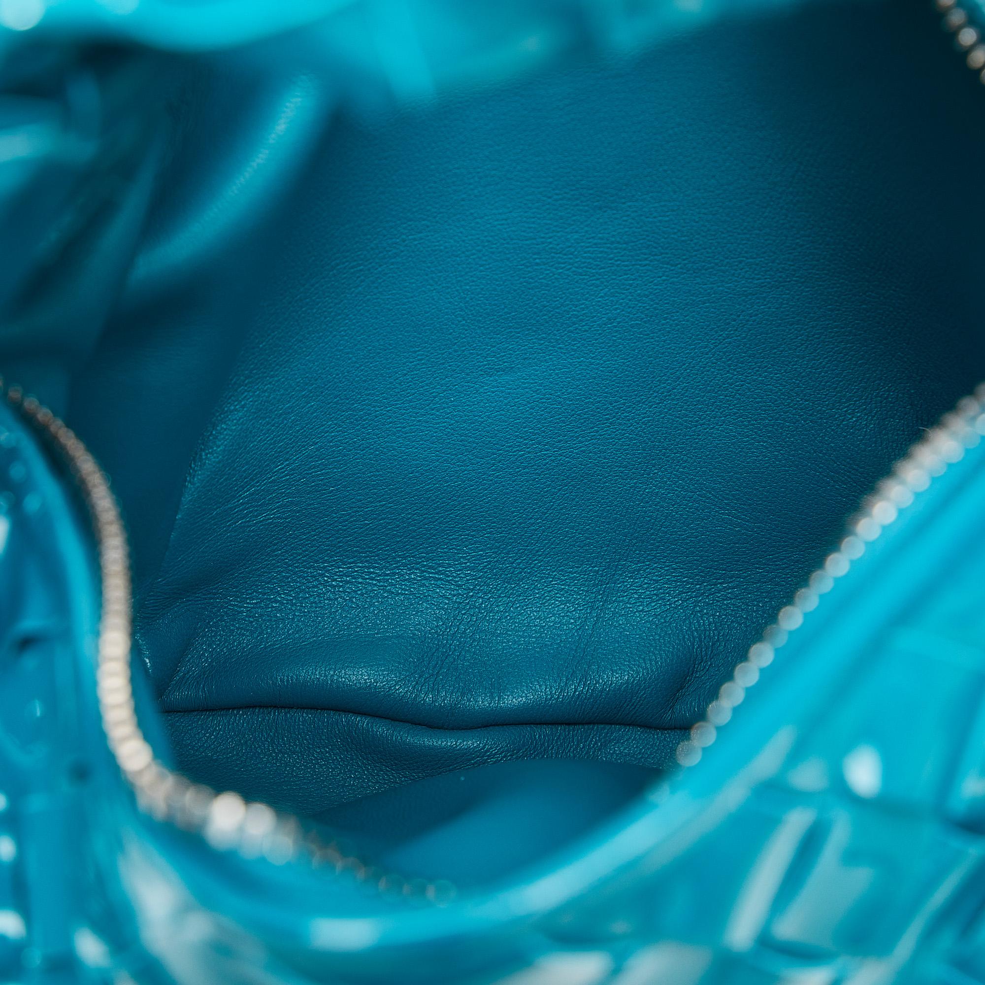 Bottega Veneta Mini Patent Intrecciato Jodie (SHG-afIm96)