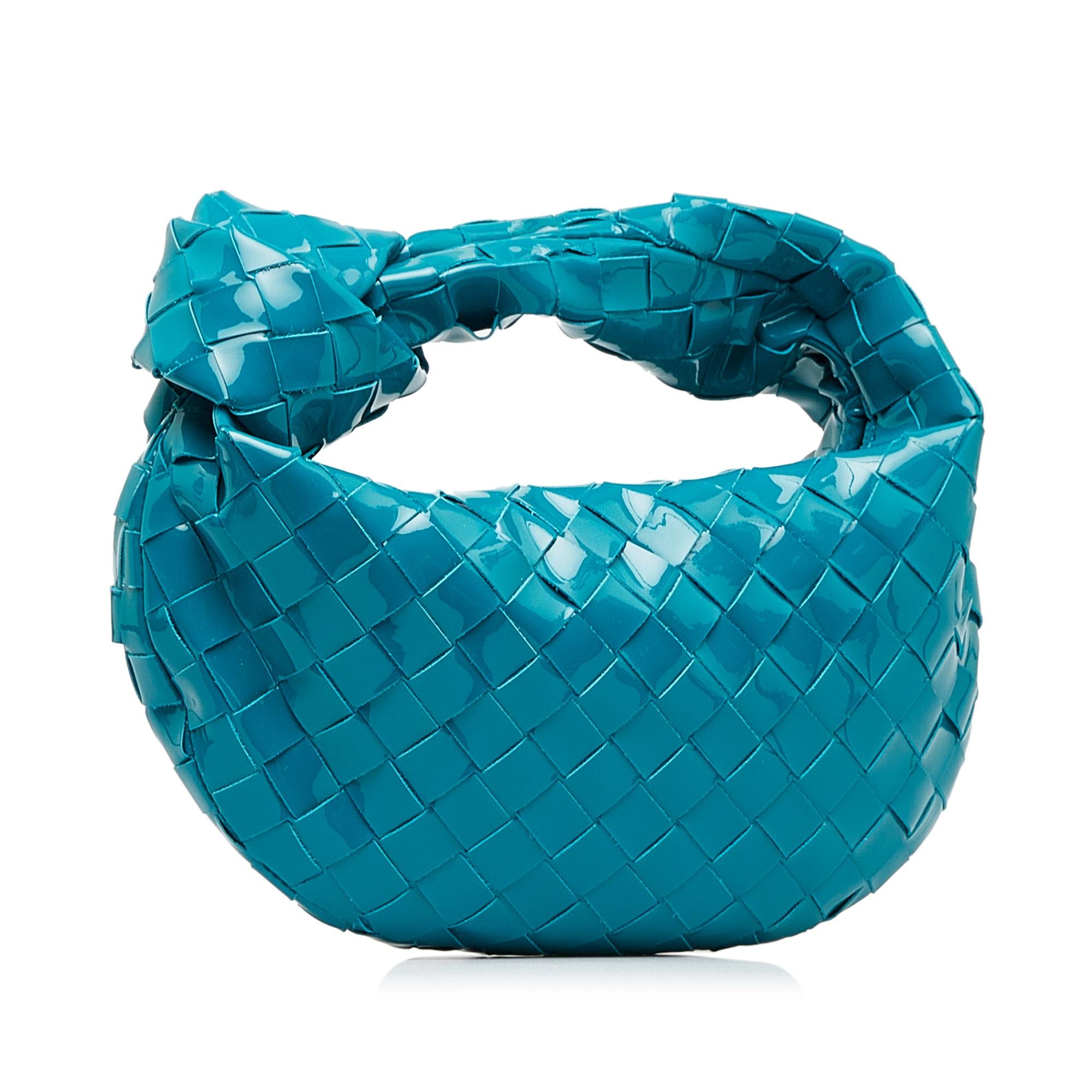 Bottega Veneta Mini Patent Intrecciato Jodie (SHG-afIm96)