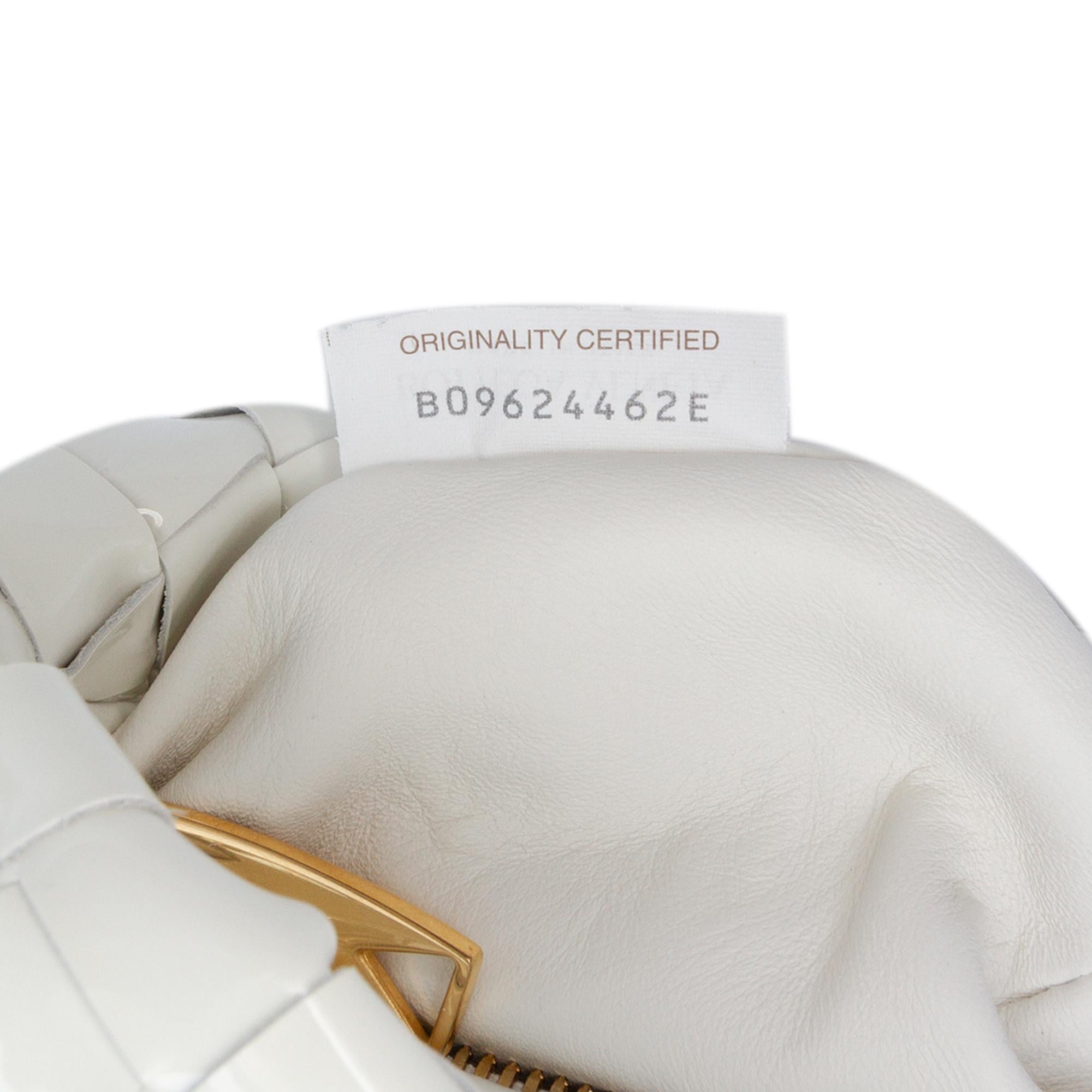 Bottega Veneta Mini Patent Intrecciato Jodie