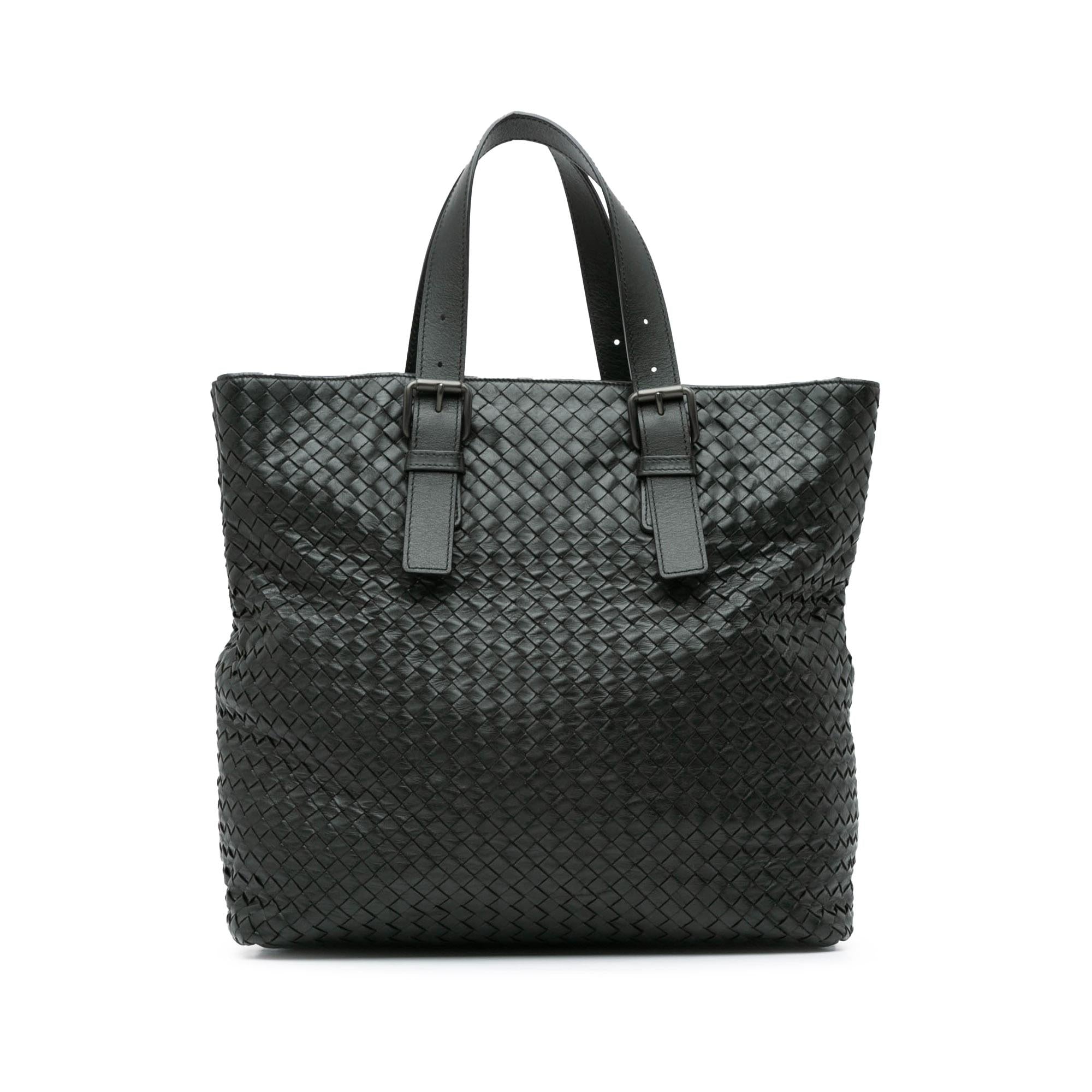 Bottega Veneta Nappa Intrecciato Belt Strap Tote (SHG-ihBd4v)