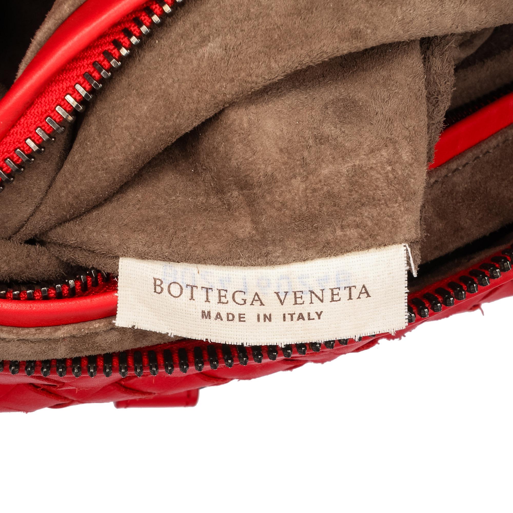 Bottega Veneta Nappa Intrecciato Boston Bag