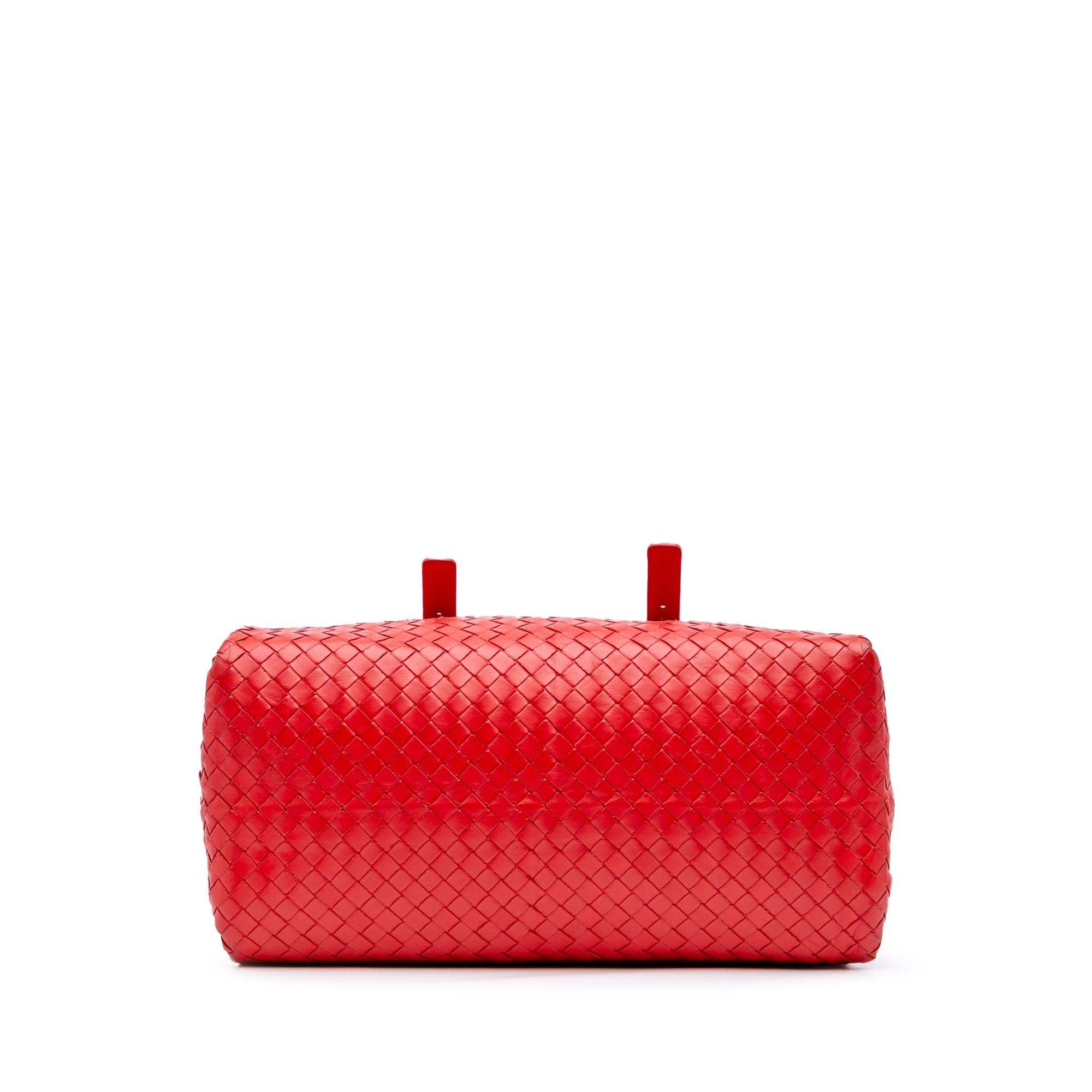 Bottega Veneta Nappa Intrecciato Boston Bag