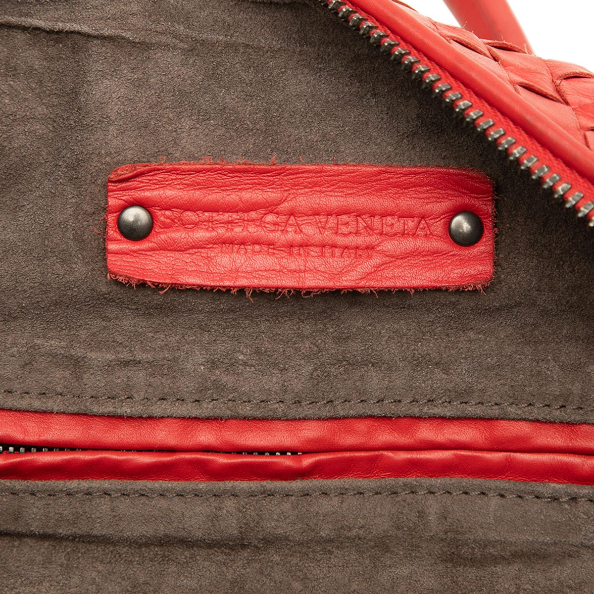 Bottega Veneta Nappa Intrecciato Boston Bag