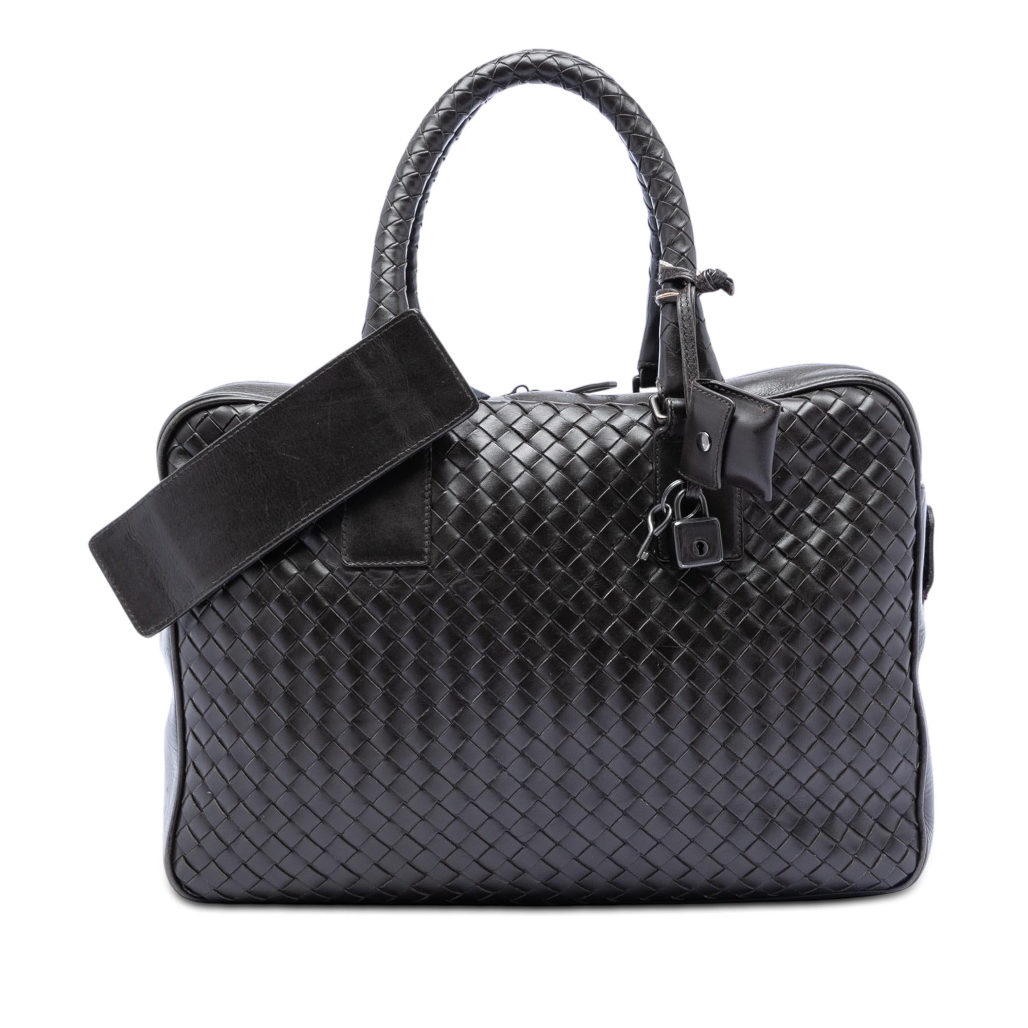 Bottega Veneta Nappa Intrecciato Business Bag