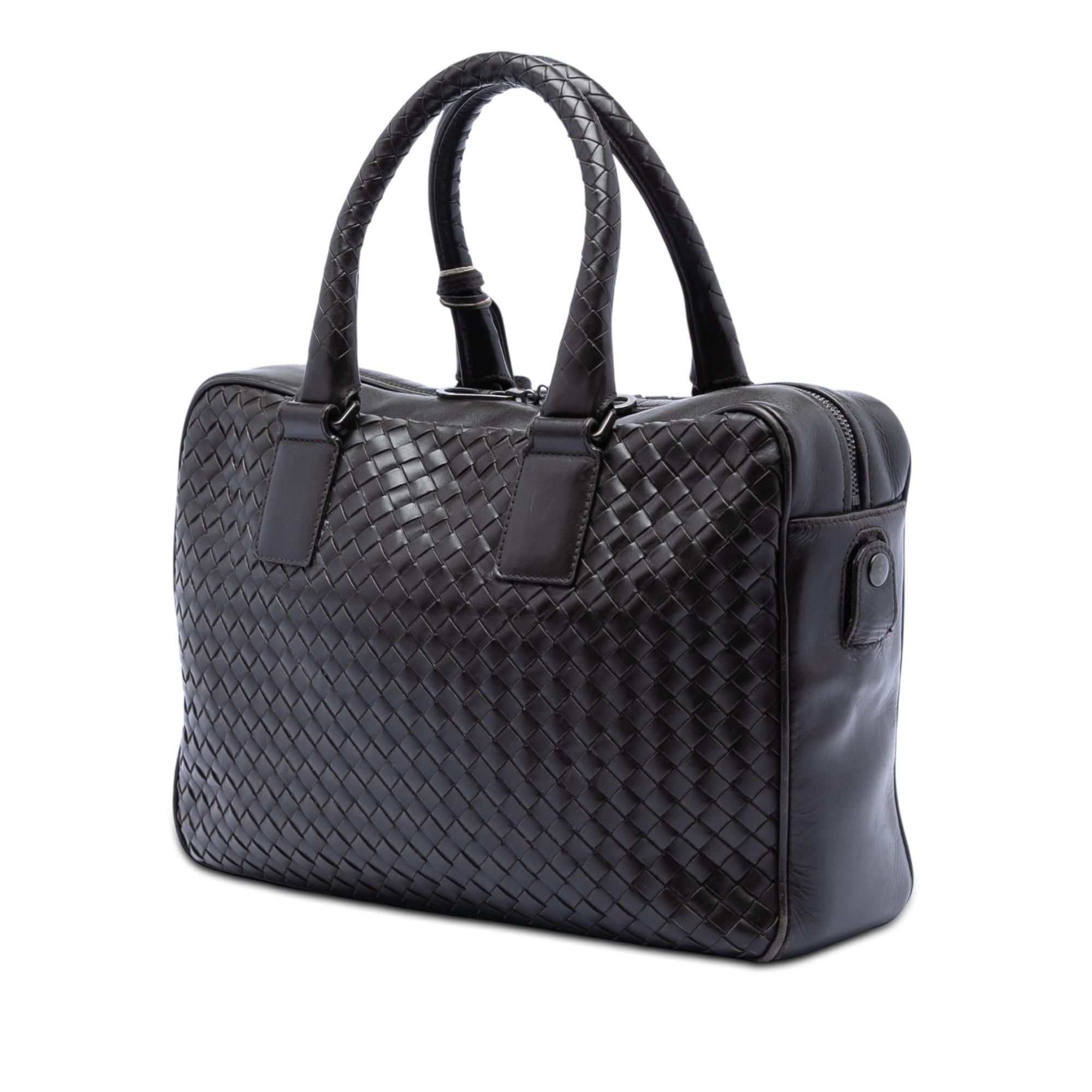 Bottega Veneta Nappa Intrecciato Business Bag