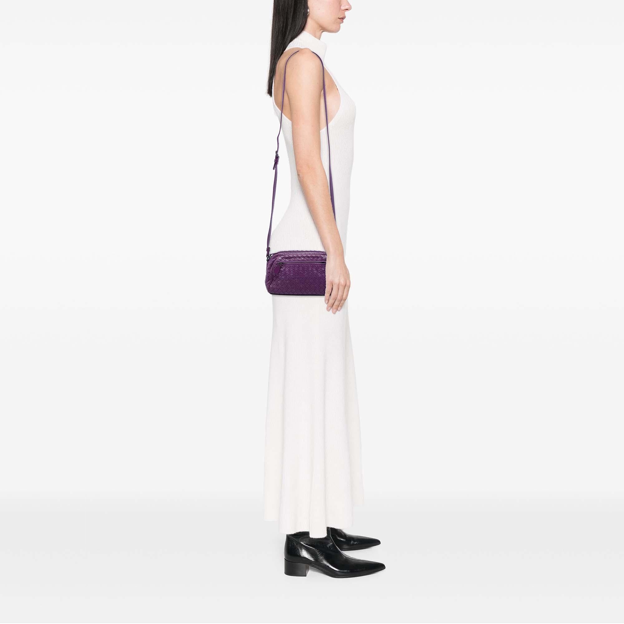 Bottega Veneta Nappa Intrecciato Camera Bag