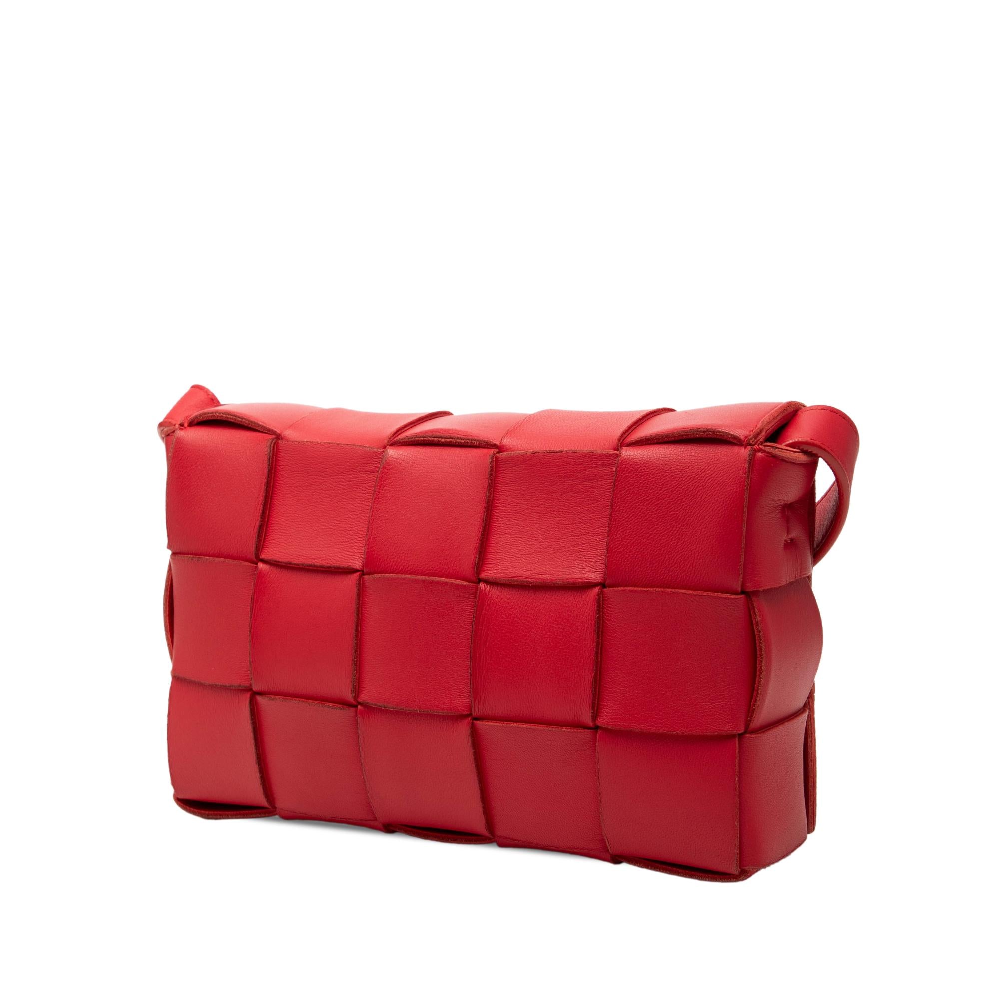 Bottega Veneta Nappa Intrecciato Cassette Crossbody