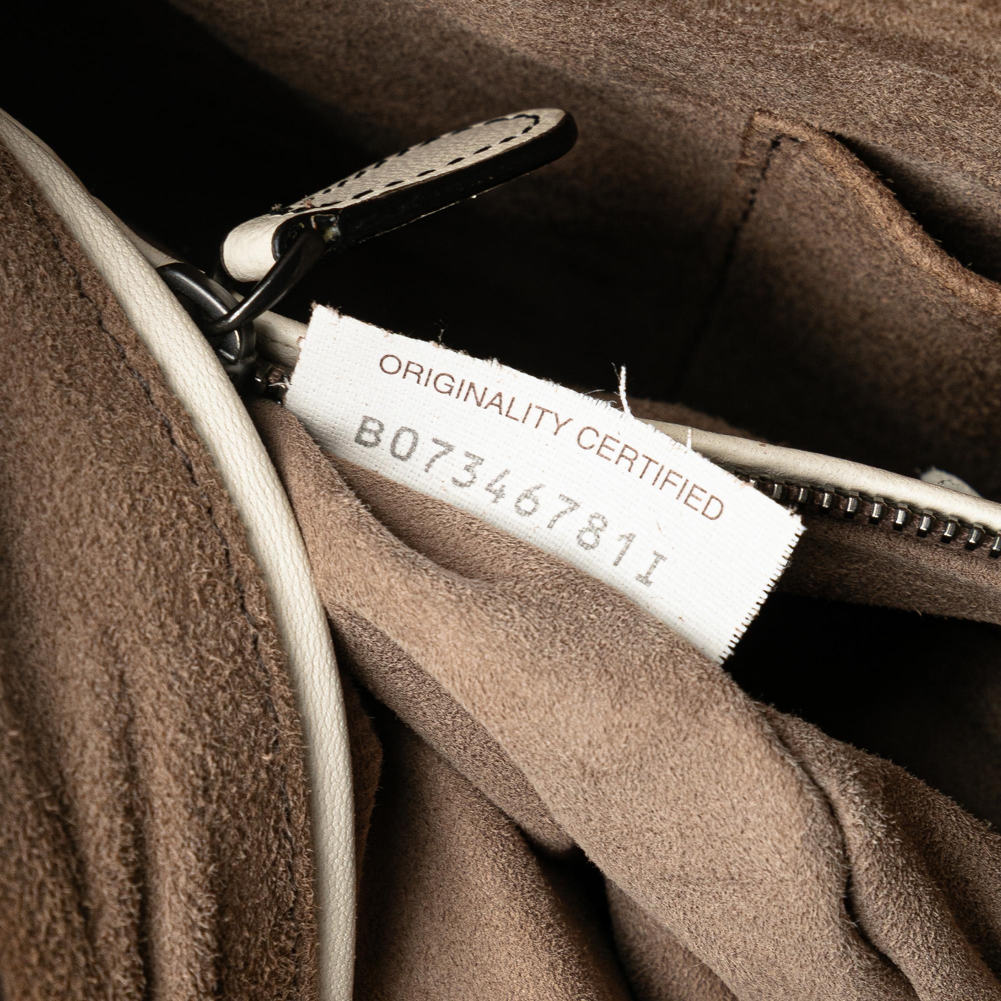 Bottega Veneta Nappa Intrecciato Check Grommet Palio Crossbody