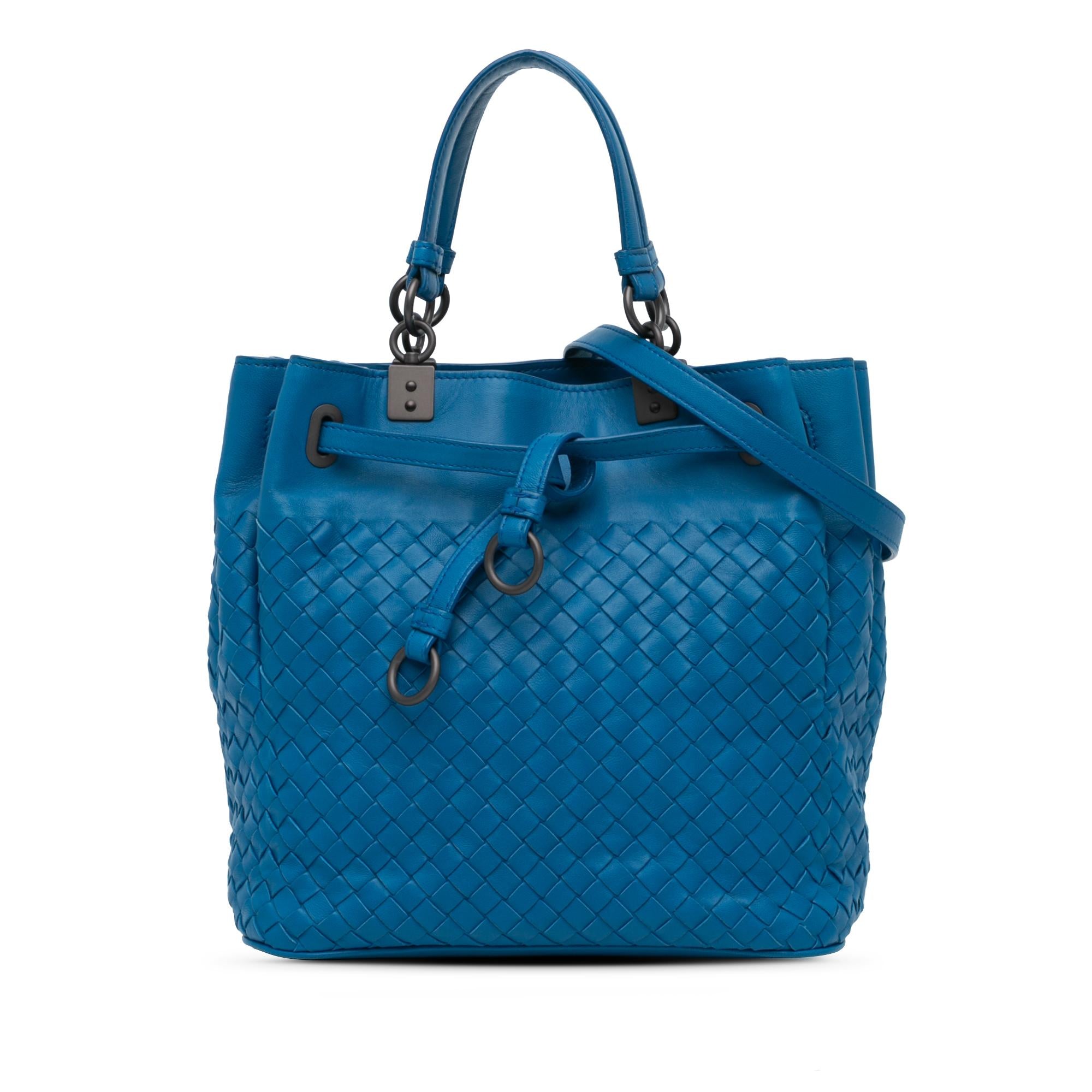 Bottega Veneta Nappa Intrecciato Convertible Bucket (SHG-90RZfV)