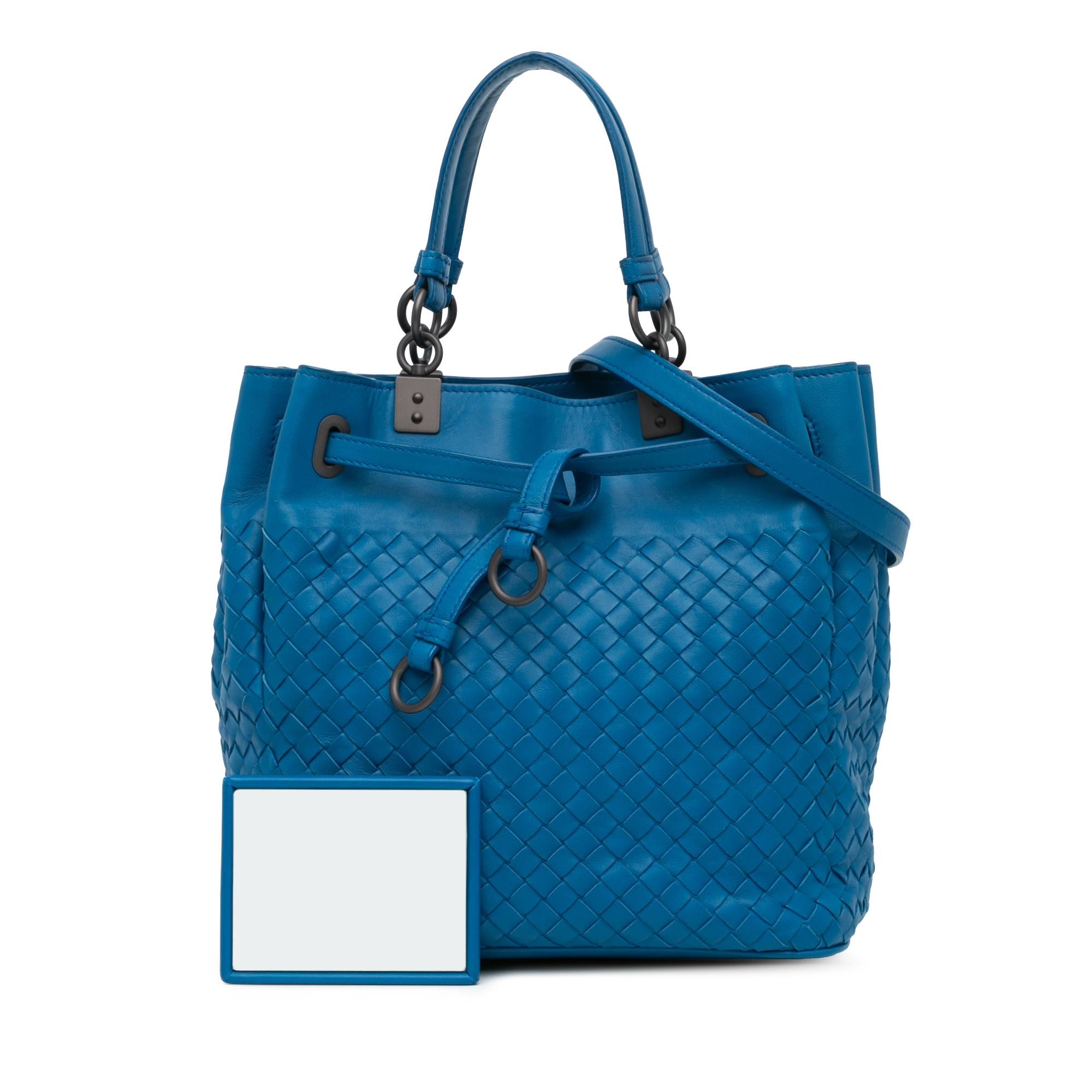 Bottega Veneta Nappa Intrecciato Convertible Bucket (SHG-90RZfV)