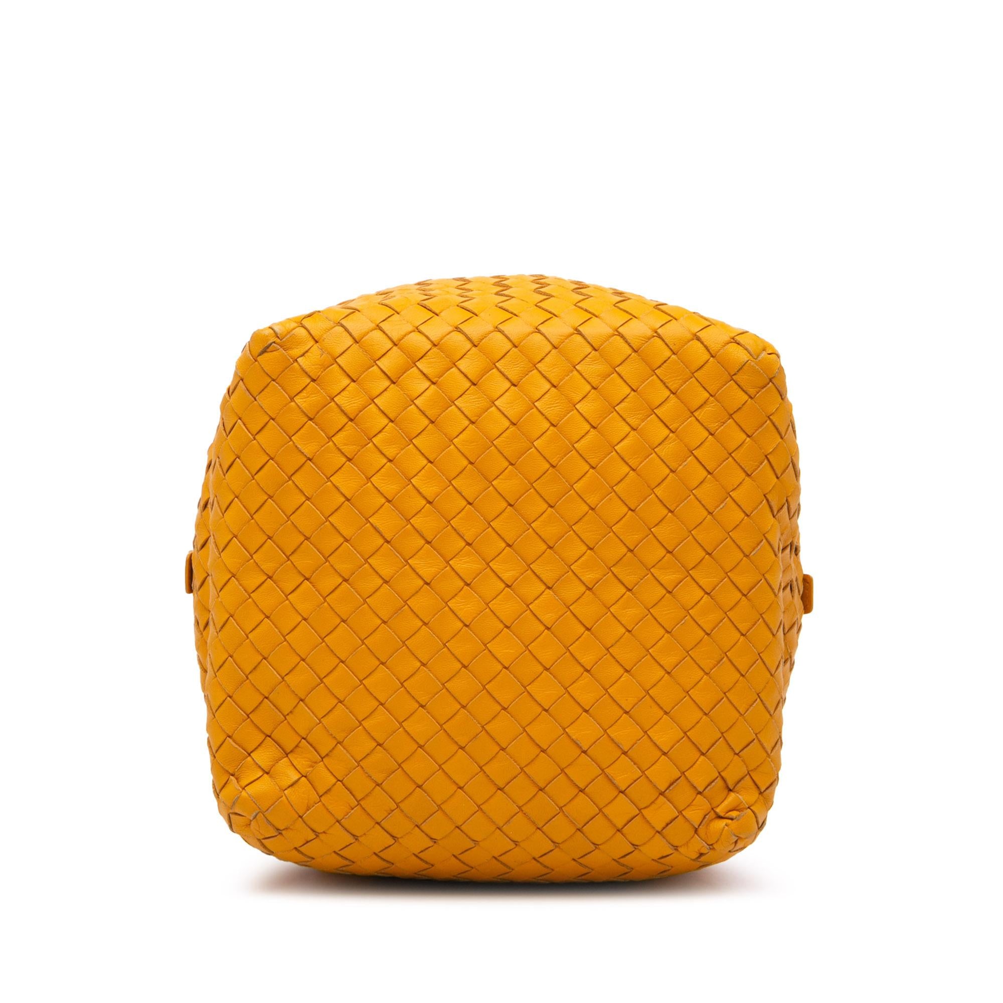 Bottega Veneta Nappa Intrecciato Cube Crossbody