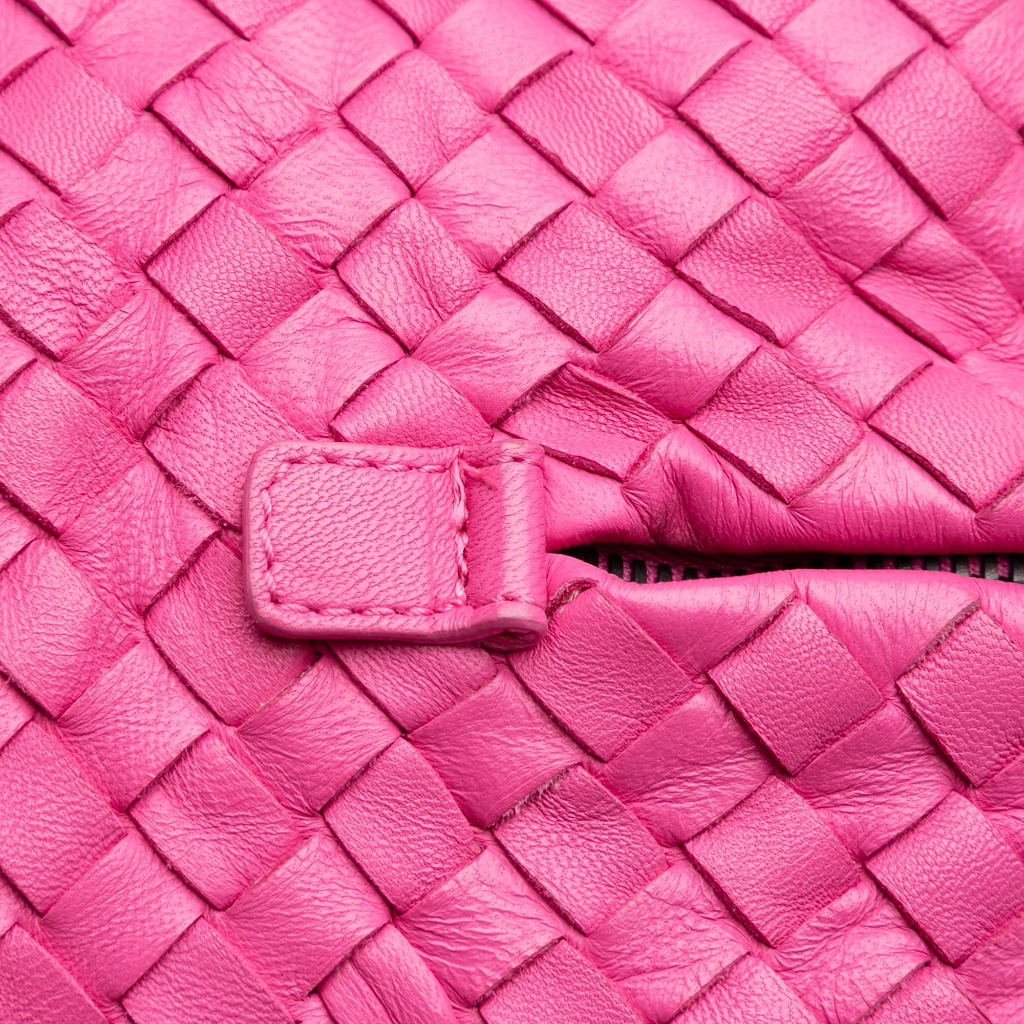 Bottega Veneta Nappa Intrecciato Cube Shoulder Bag