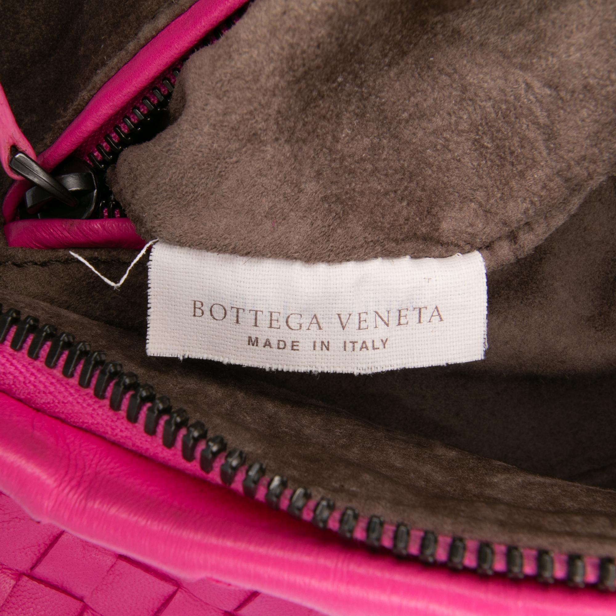 Bottega Veneta Nappa Intrecciato Cube Shoulder Bag