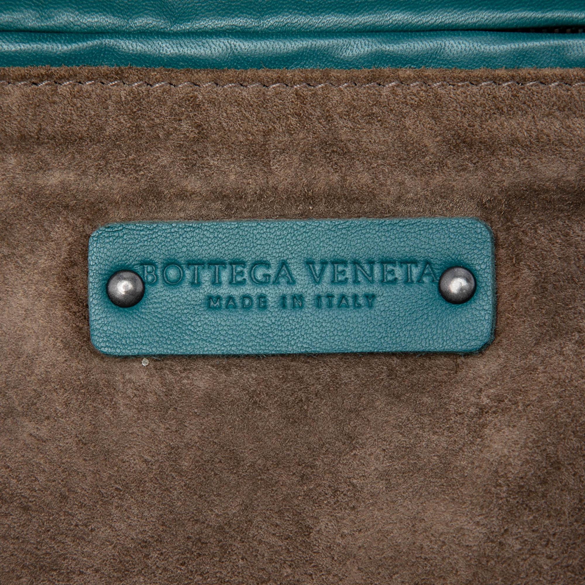 Bottega Veneta Nappa Intrecciato Cube Shoulder Bag