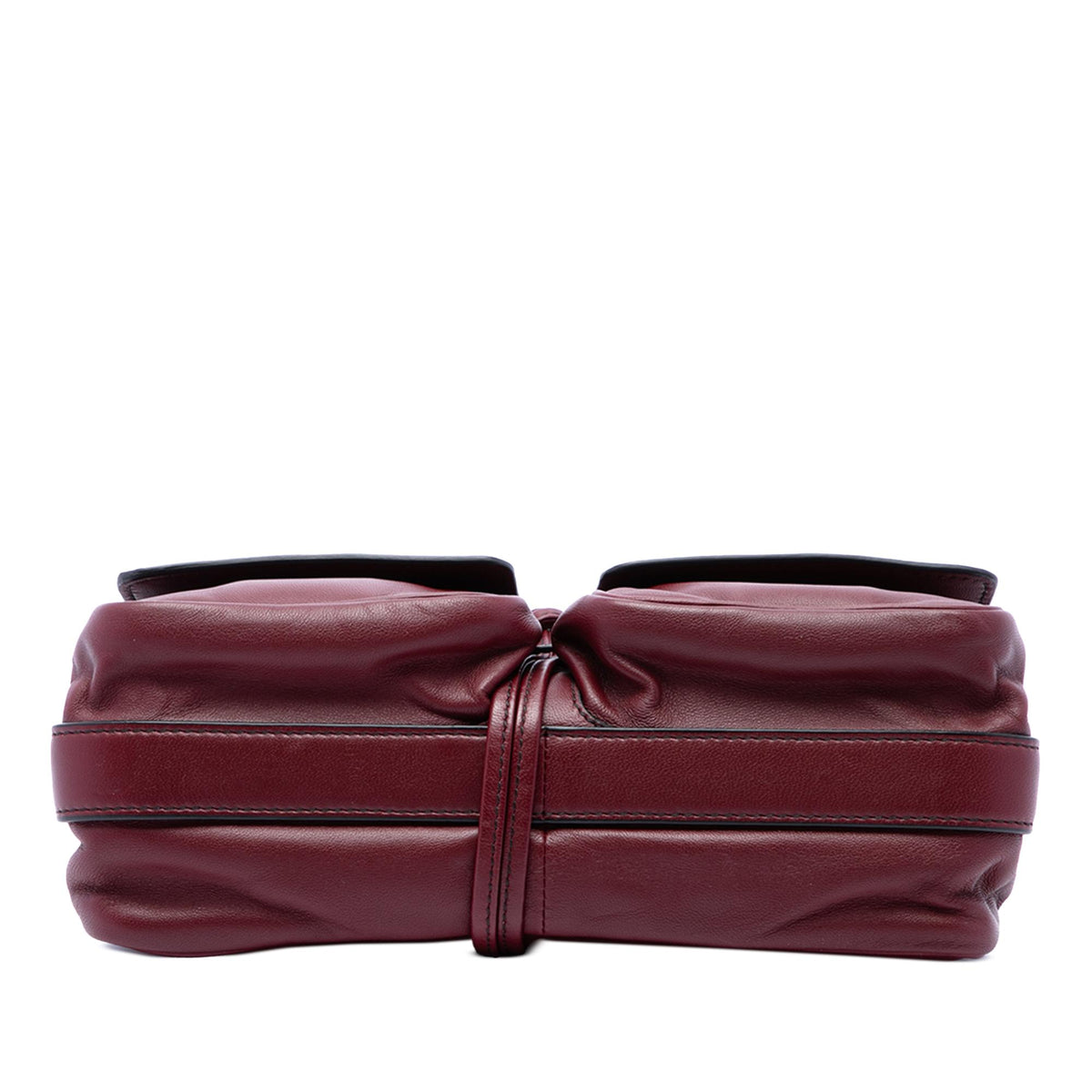 Bottega Veneta Nappa Intrecciato Double Pocket Flap Crossbody