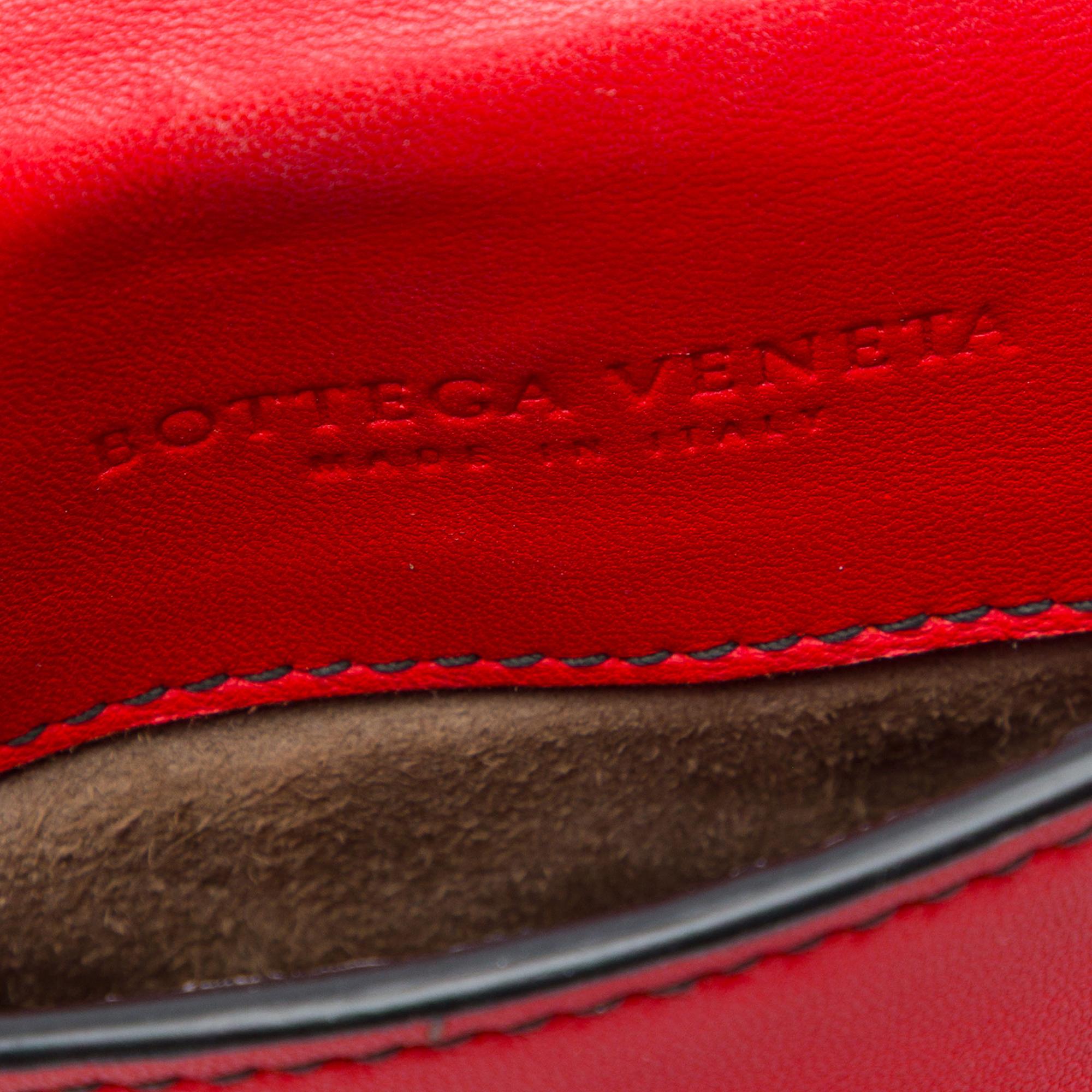 Bottega Veneta Nappa Intrecciato Double Sided Flap Crossbody