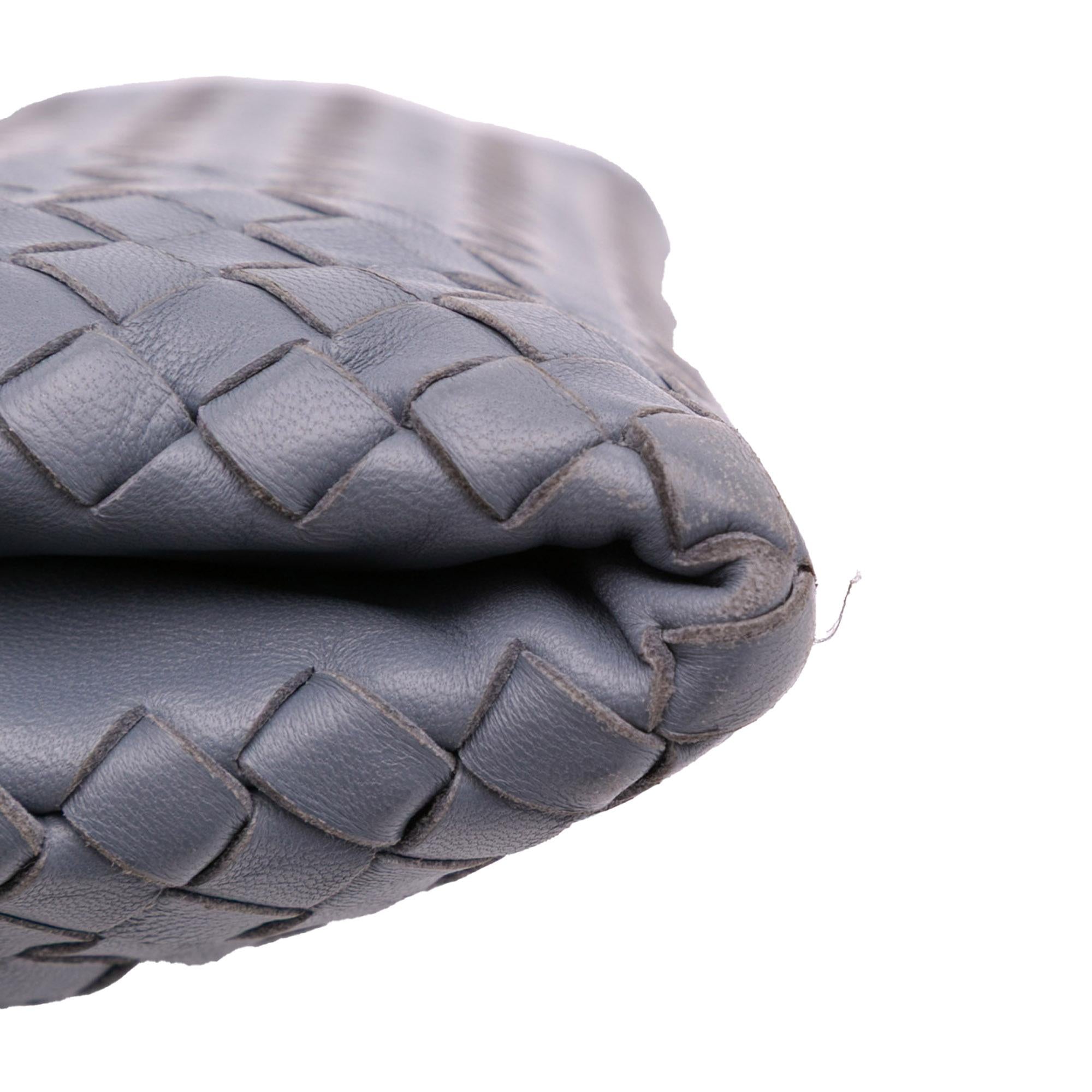 Bottega Veneta Nappa Intrecciato Double Zip Clutch