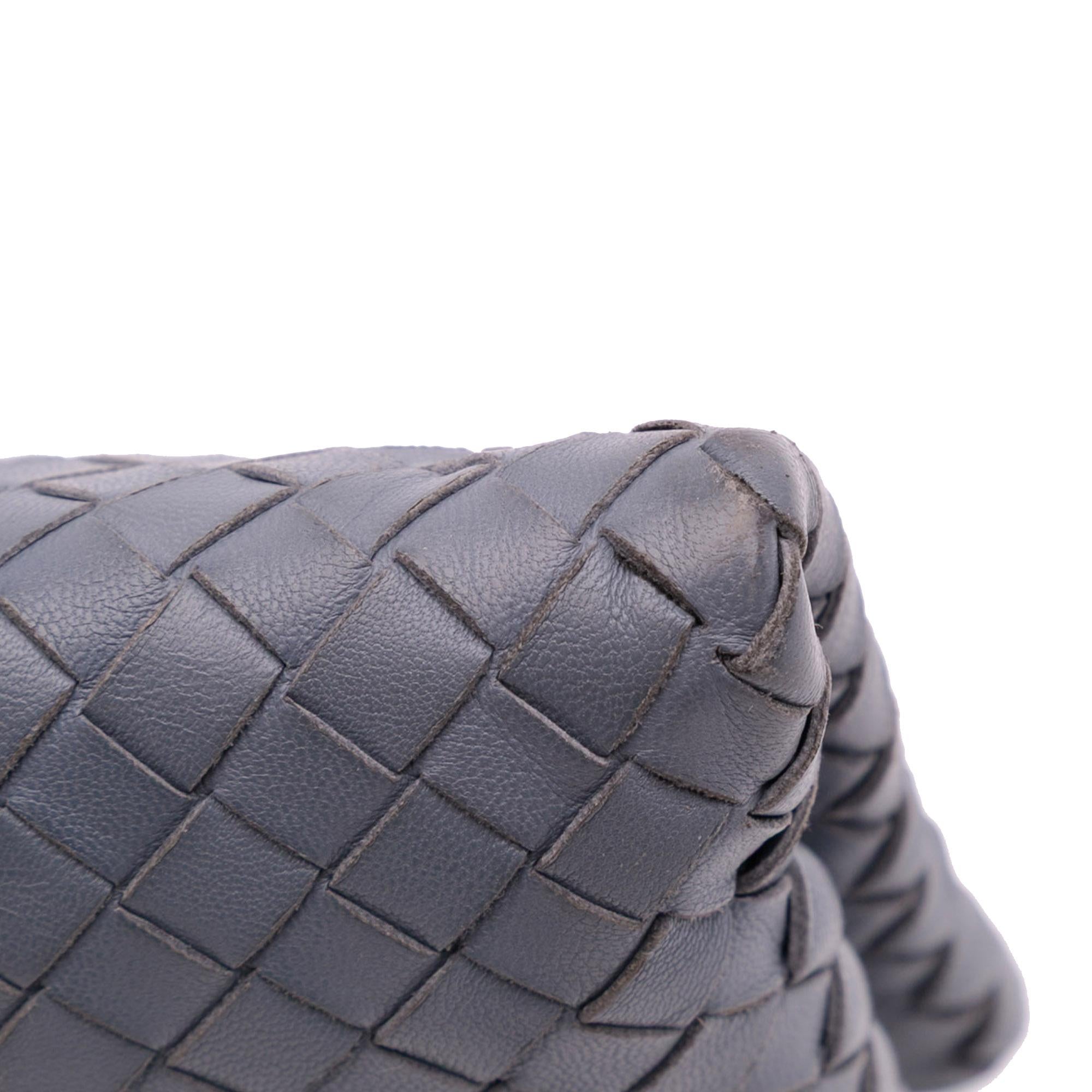 Bottega Veneta Nappa Intrecciato Double Zip Clutch