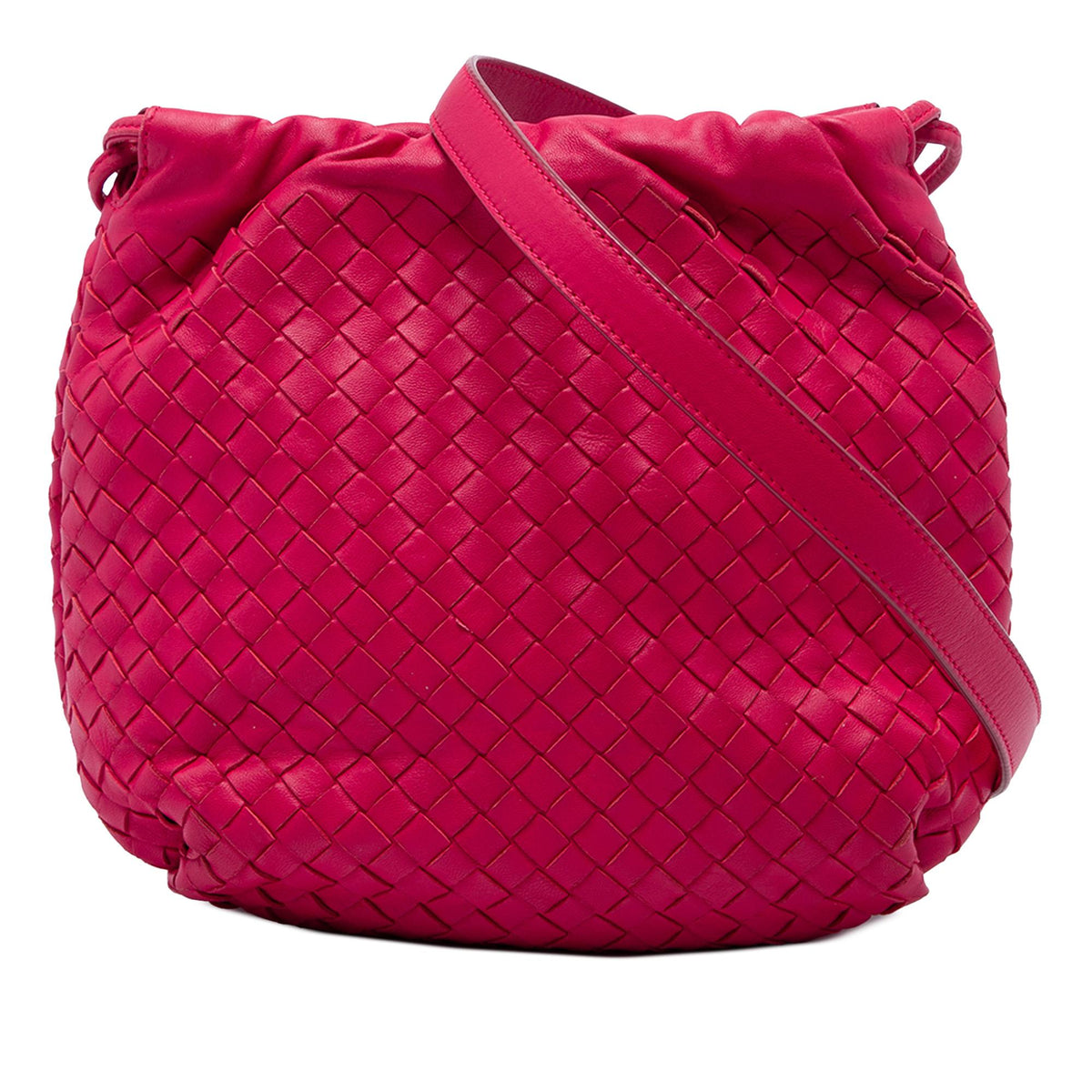 Bottega Veneta Nappa Intrecciato Drawstring Crossbody