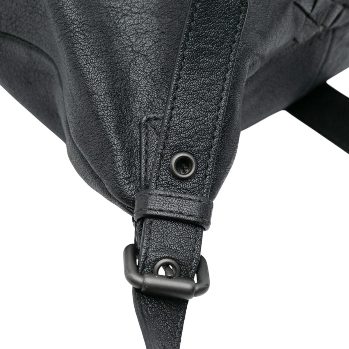 Bottega Veneta Nappa Intrecciato Drawstring Flap Backpack