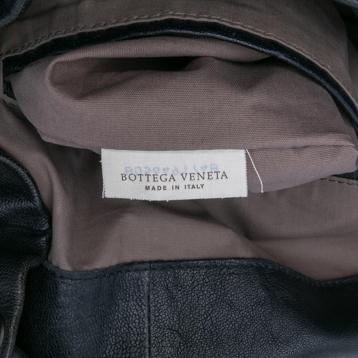 Bottega Veneta Nappa Intrecciato Drawstring Flap Backpack