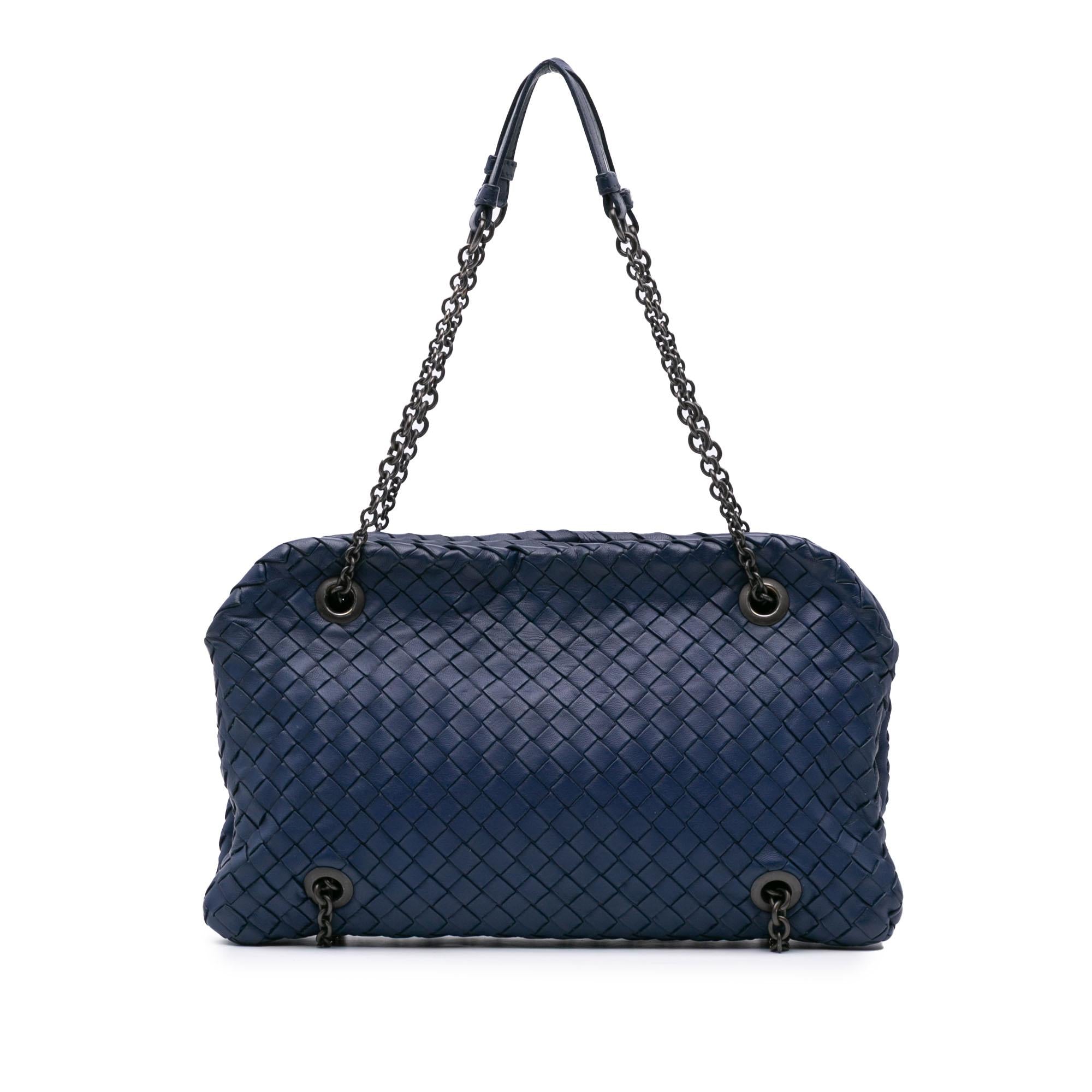 Bottega Veneta Nappa Intrecciato Duo Shoulder Bag