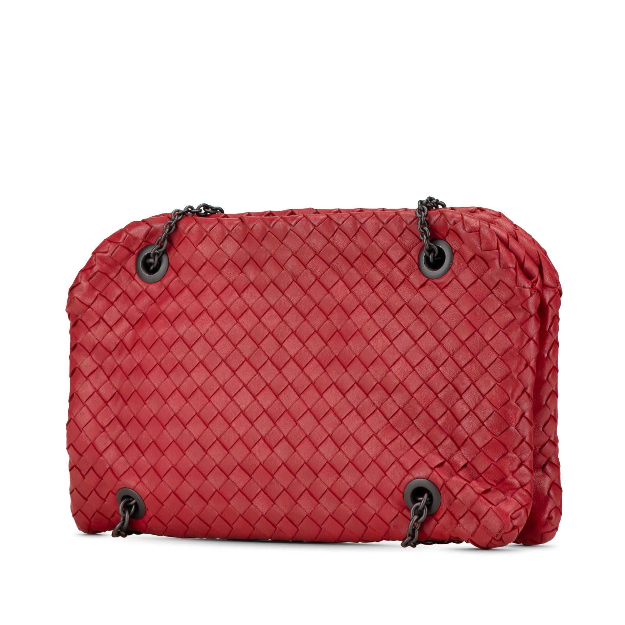 Bottega Veneta Nappa Intrecciato Duo Shoulder Bag