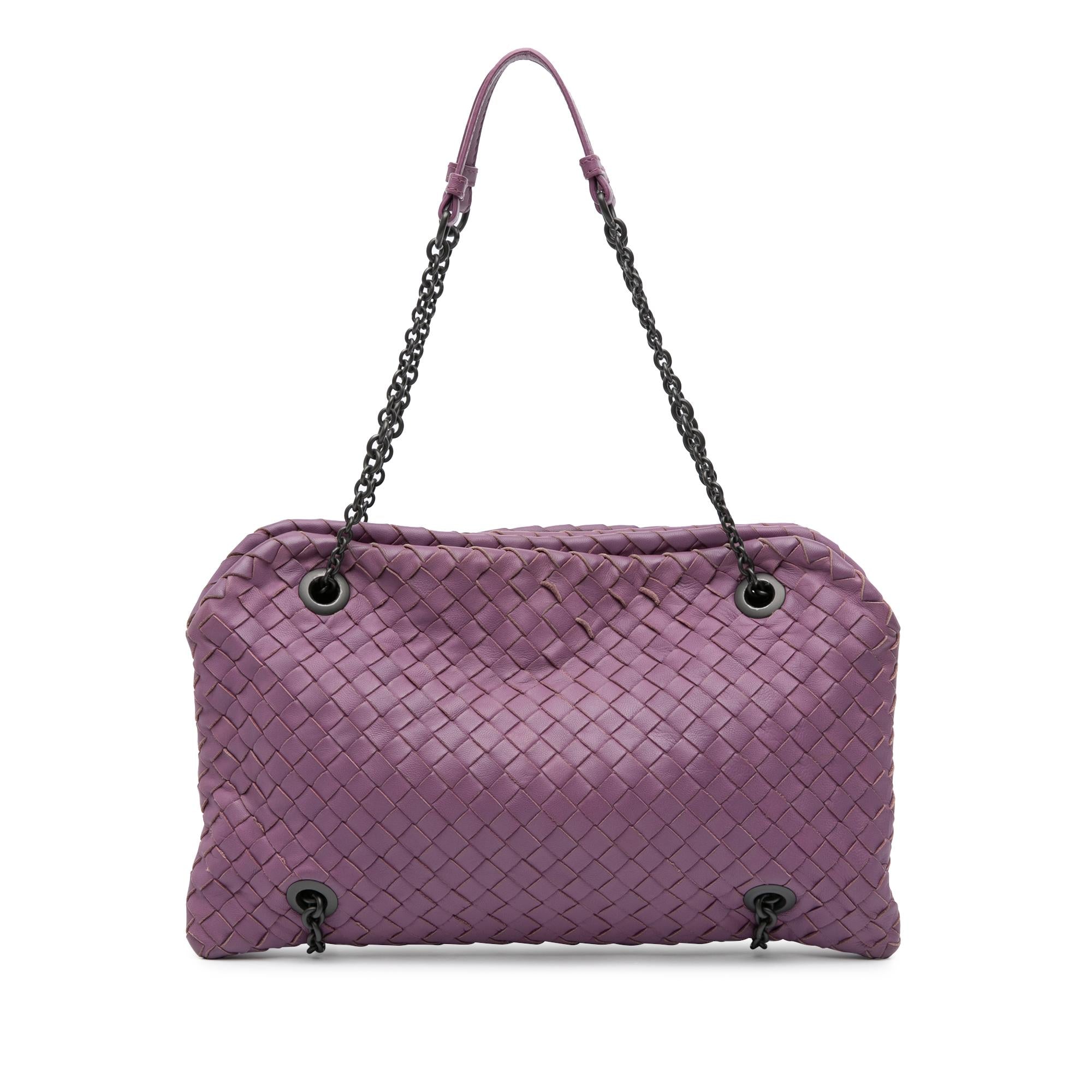 Bottega Veneta Nappa Intrecciato Duo Shoulder Bag