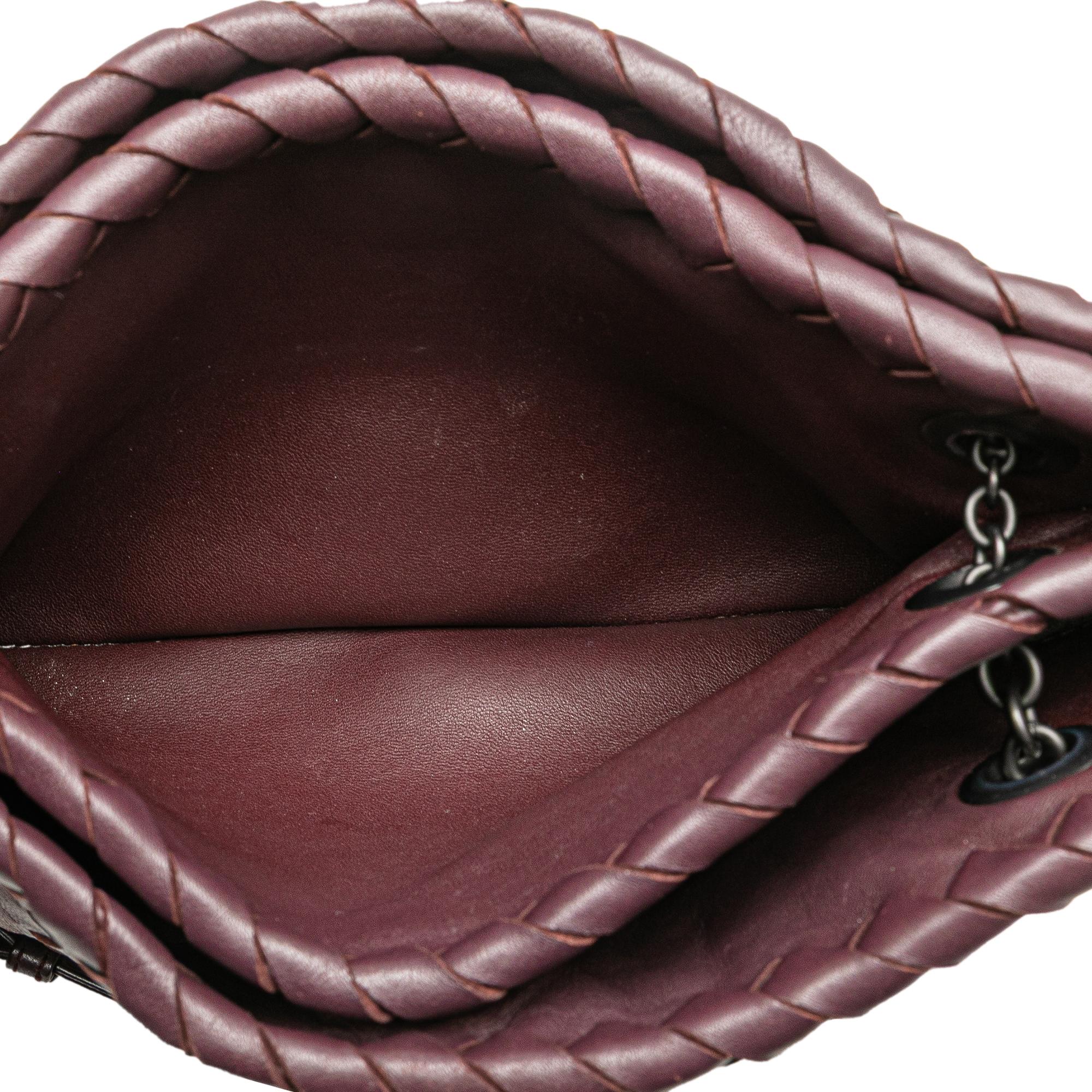 Bottega Veneta Nappa Intrecciato Duo Shoulder Bag