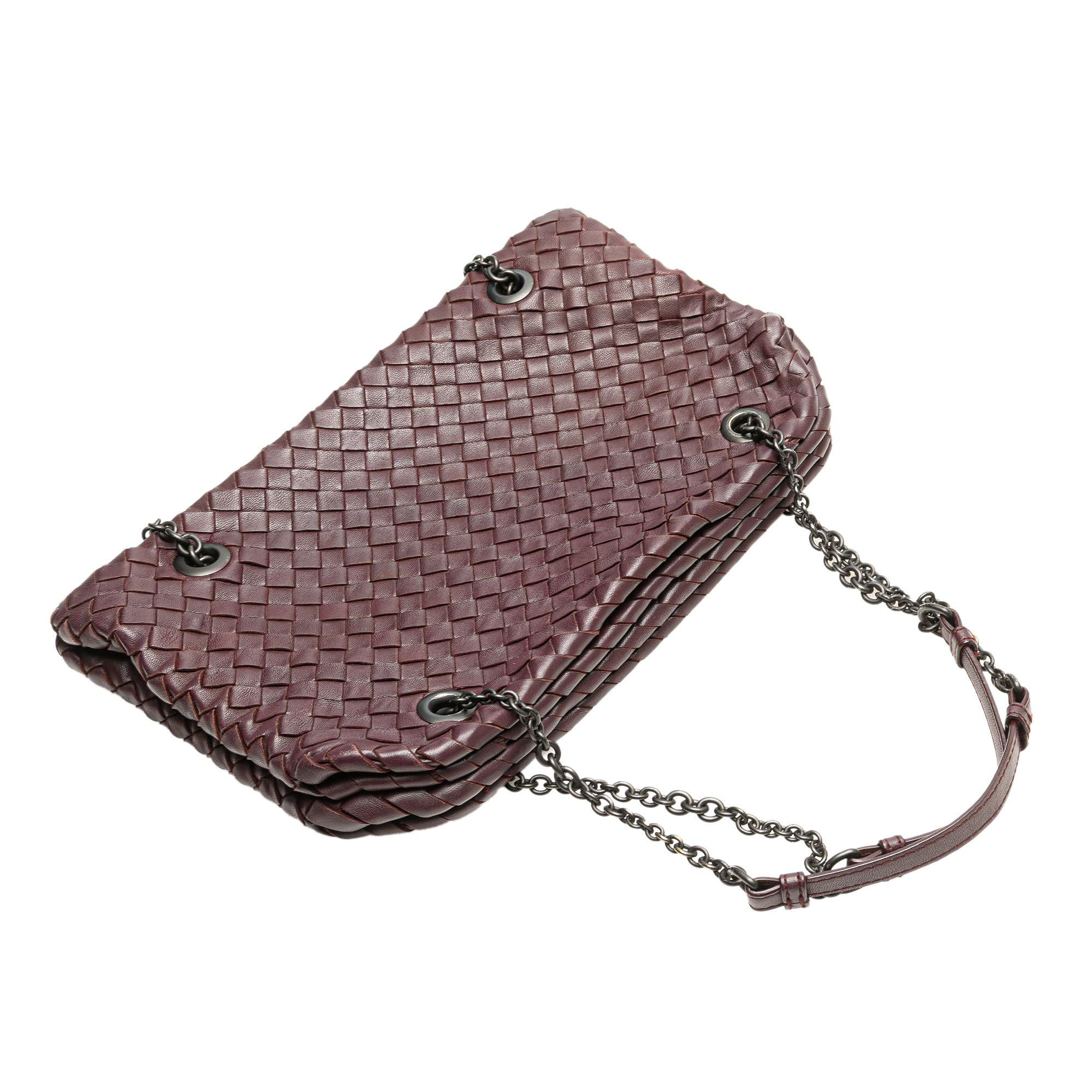 Bottega Veneta Nappa Intrecciato Duo Shoulder Bag