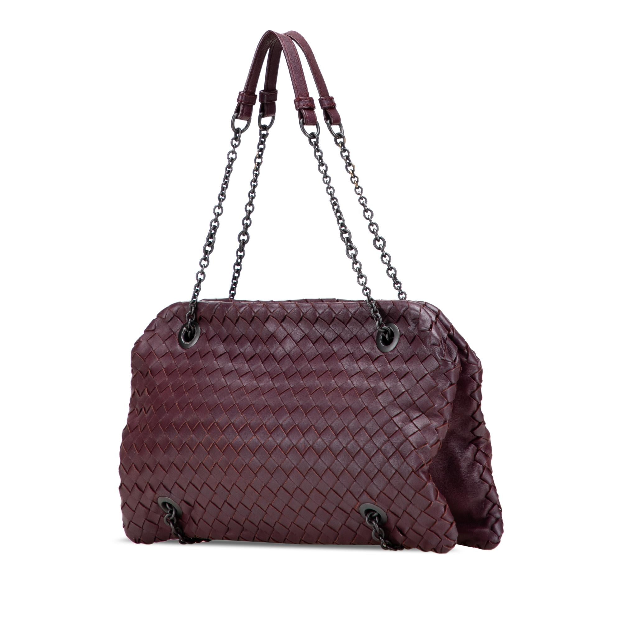 Bottega Veneta Nappa Intrecciato Duo Shoulder Bag