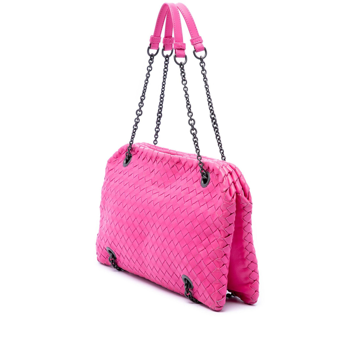Bottega Veneta Nappa Intrecciato Duo Shoulder Bag