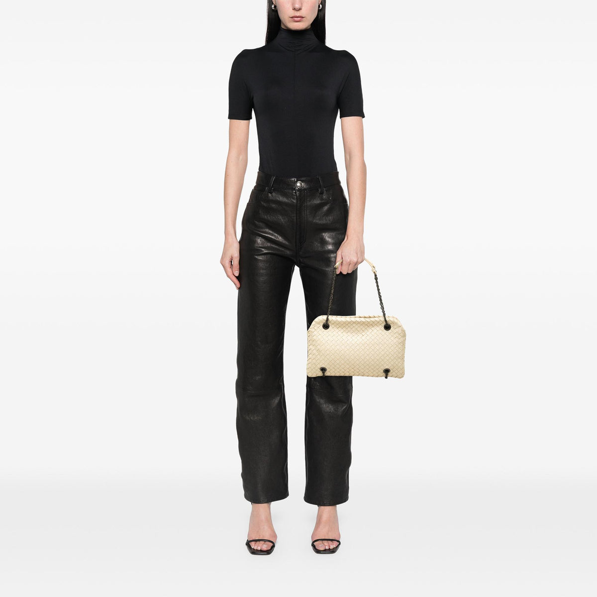 Bottega Veneta Nappa Intrecciato Duo Shoulder Bag