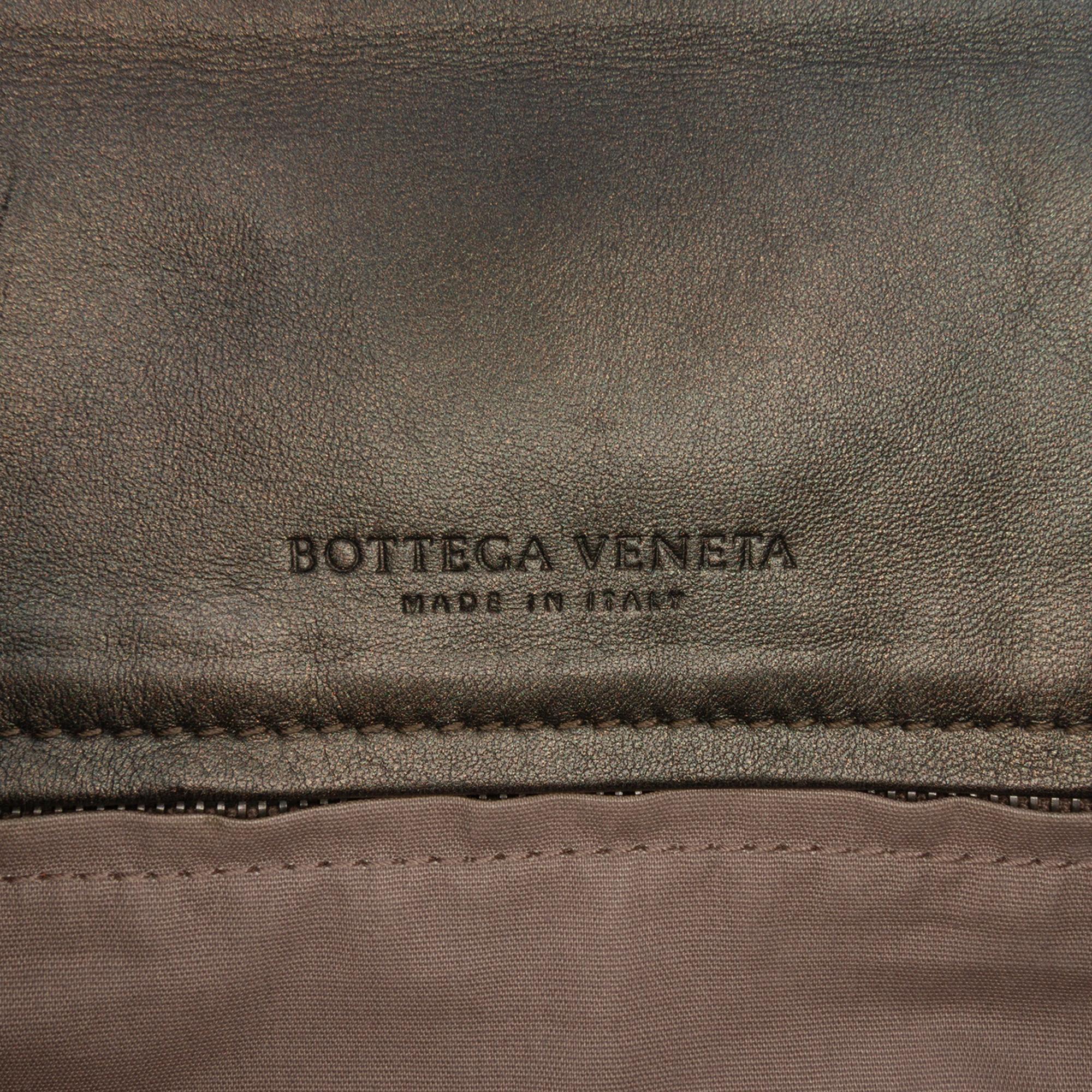 Bottega Veneta Nappa Intrecciato Flap Crossbody