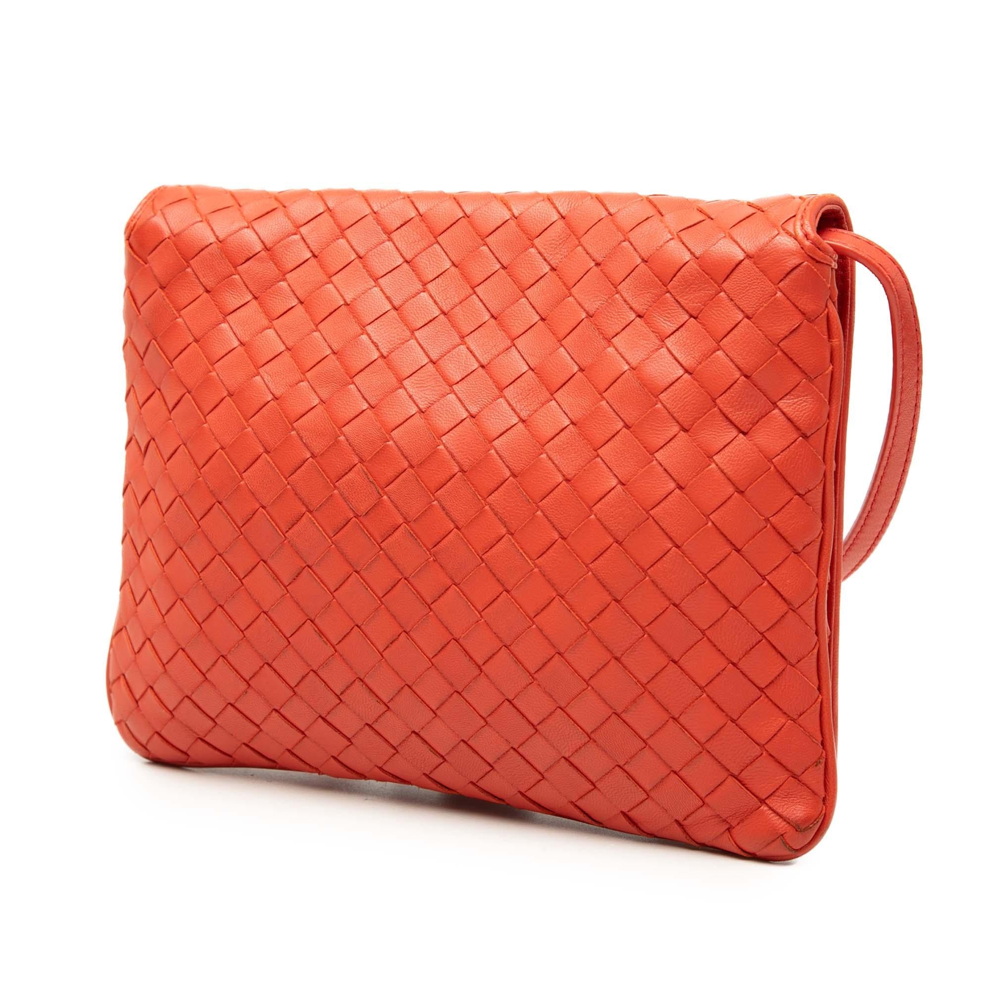 Bottega Veneta Nappa Intrecciato Flap Crossbody