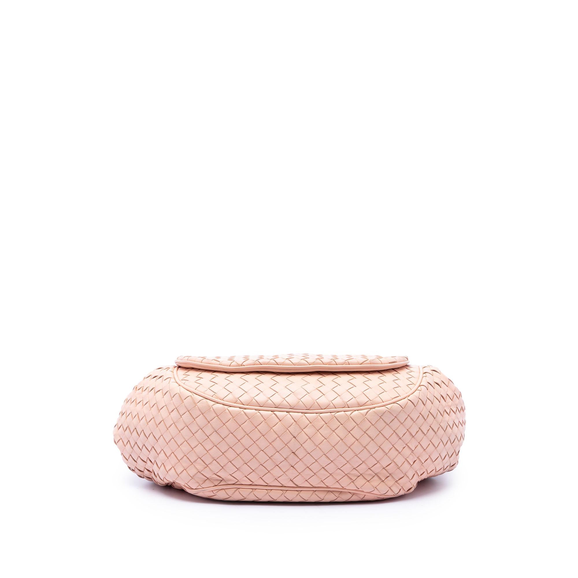 Bottega Veneta Nappa Intrecciato Flap Crossbody