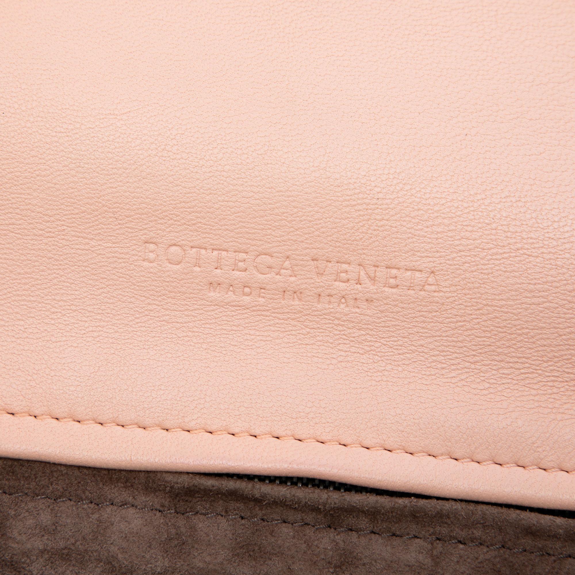 Bottega Veneta Nappa Intrecciato Flap Crossbody