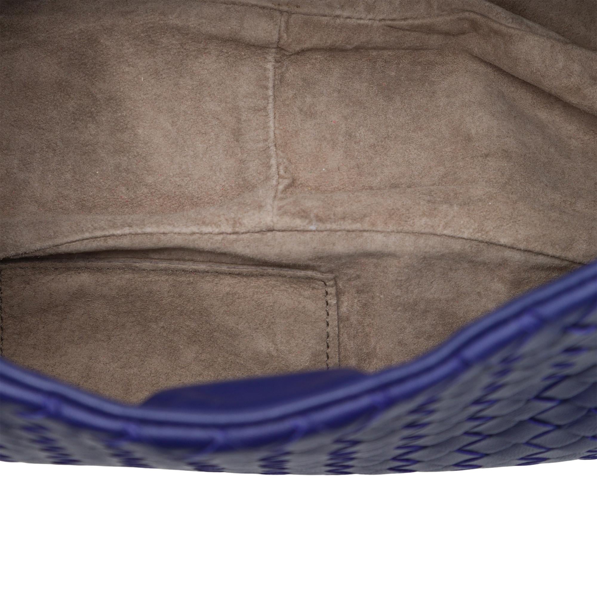 Bottega Veneta Nappa Intrecciato Flap Crossbody