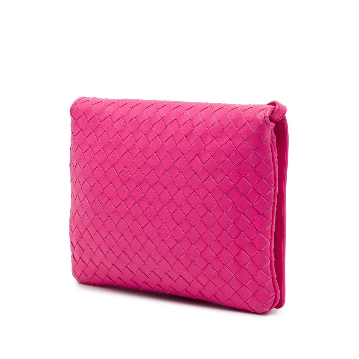 Bottega Veneta Nappa Intrecciato Flap Crossbody